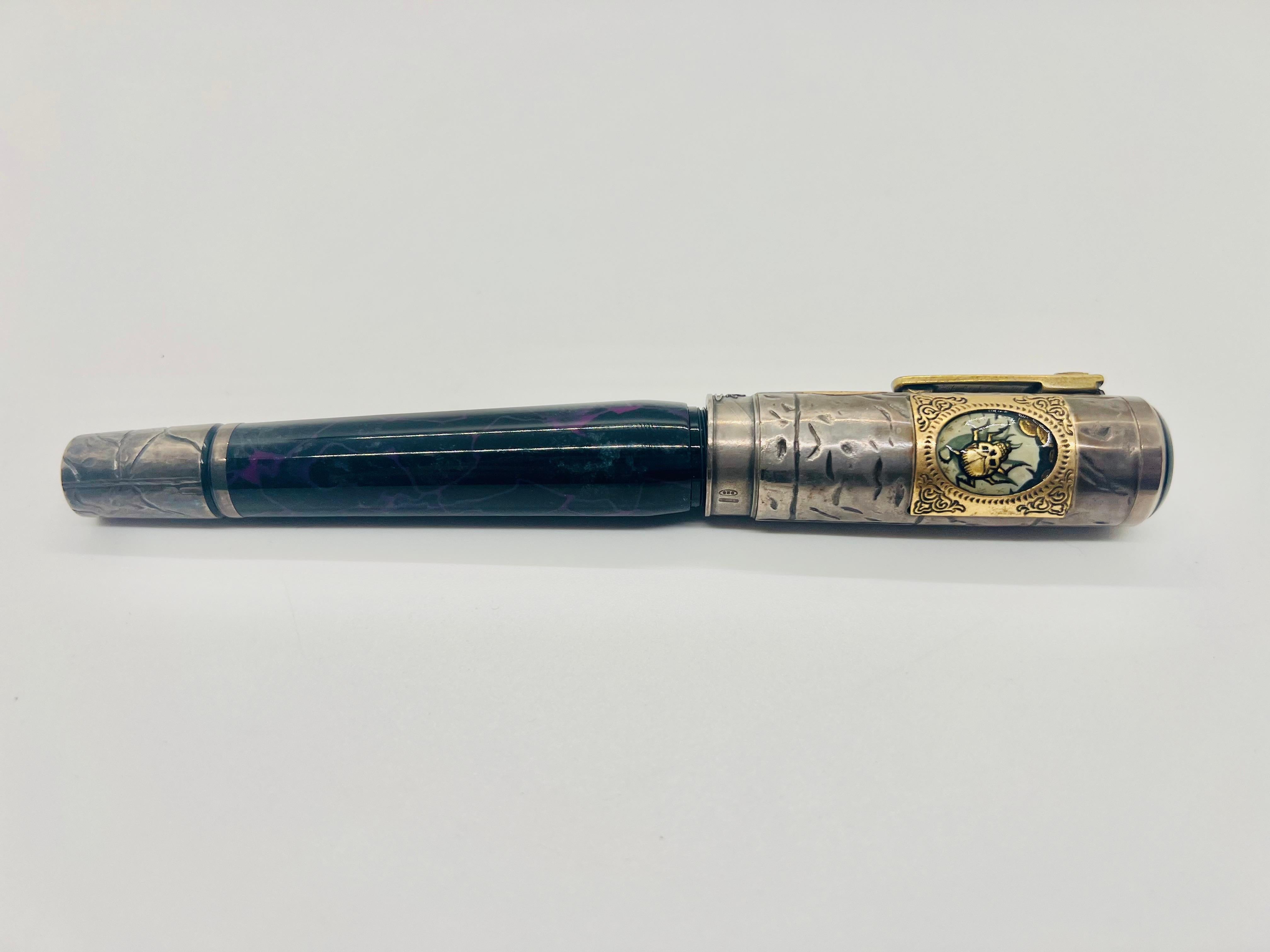 Krone Edgar Allan Poe Brunnenstift in limitierter Auflage mit Originalverpackung im Zustand „Gut“ im Angebot in Plainview, NY