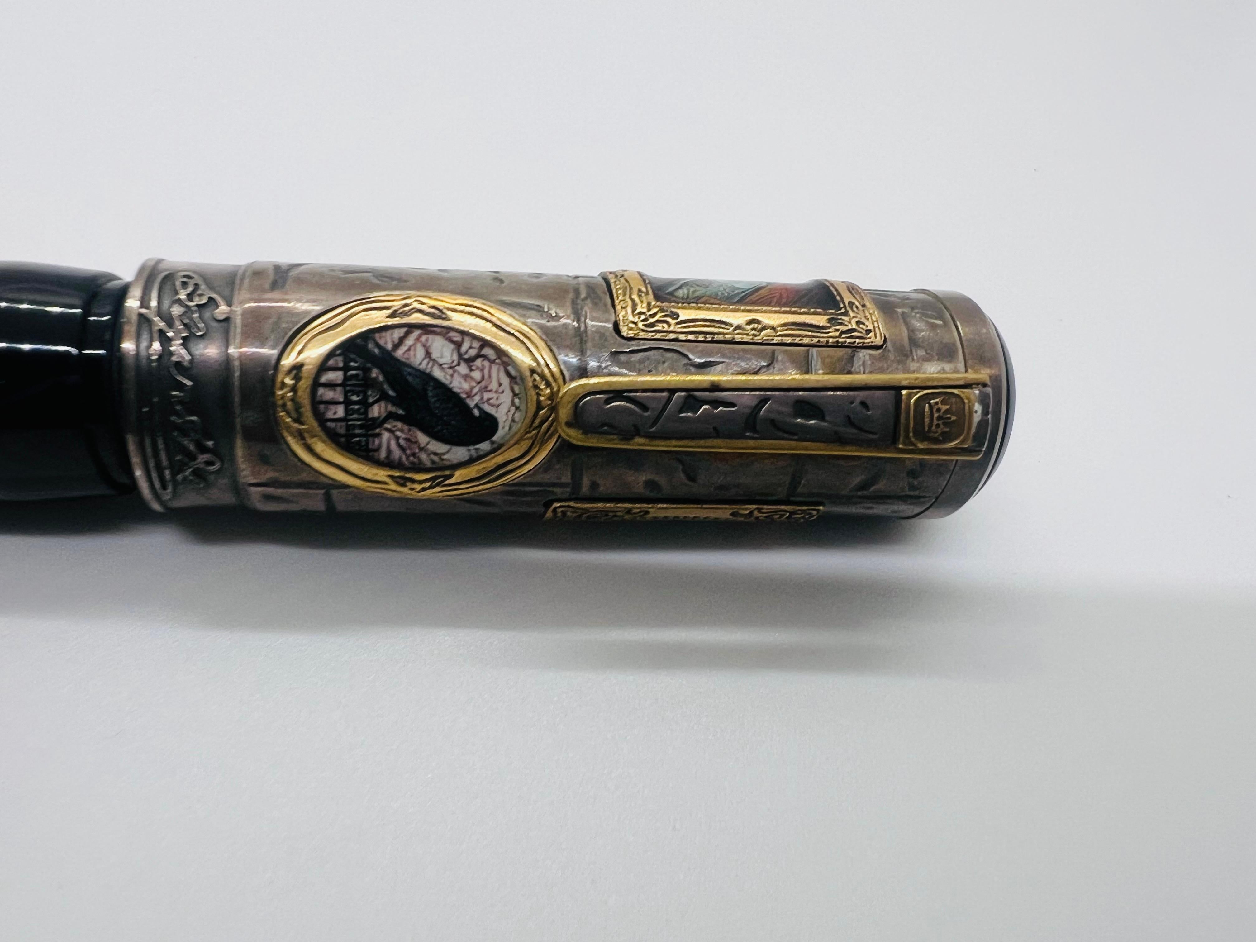 Krone Edgar Allan Poe Brunnenstift in limitierter Auflage mit Originalverpackung im Angebot 1