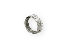 Krone Ring in Silver 925 with a Black Patina by Alejandra Campos Taylor