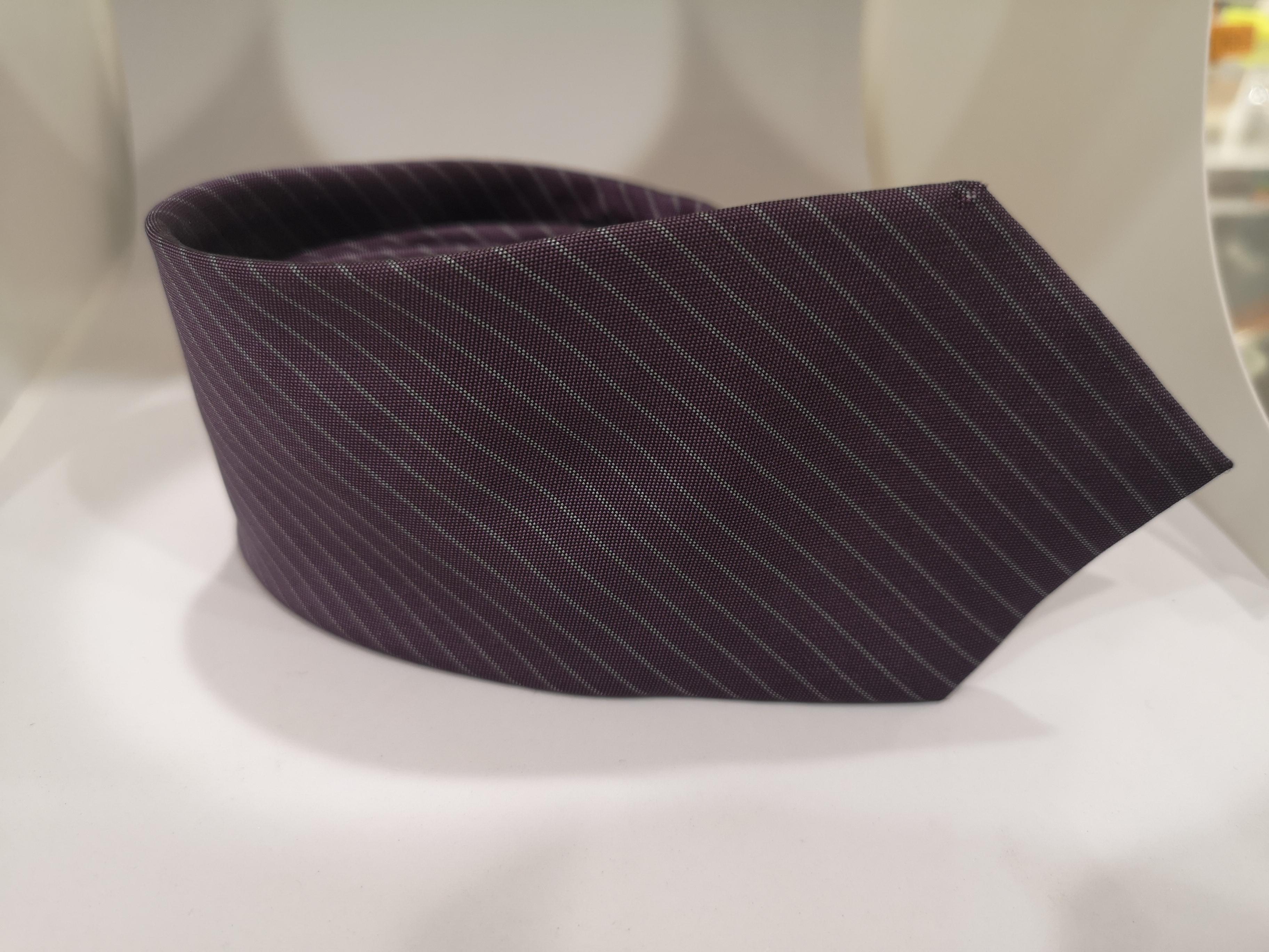 Men's Kruder purple silk tie