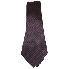 Kruder purple silk tie