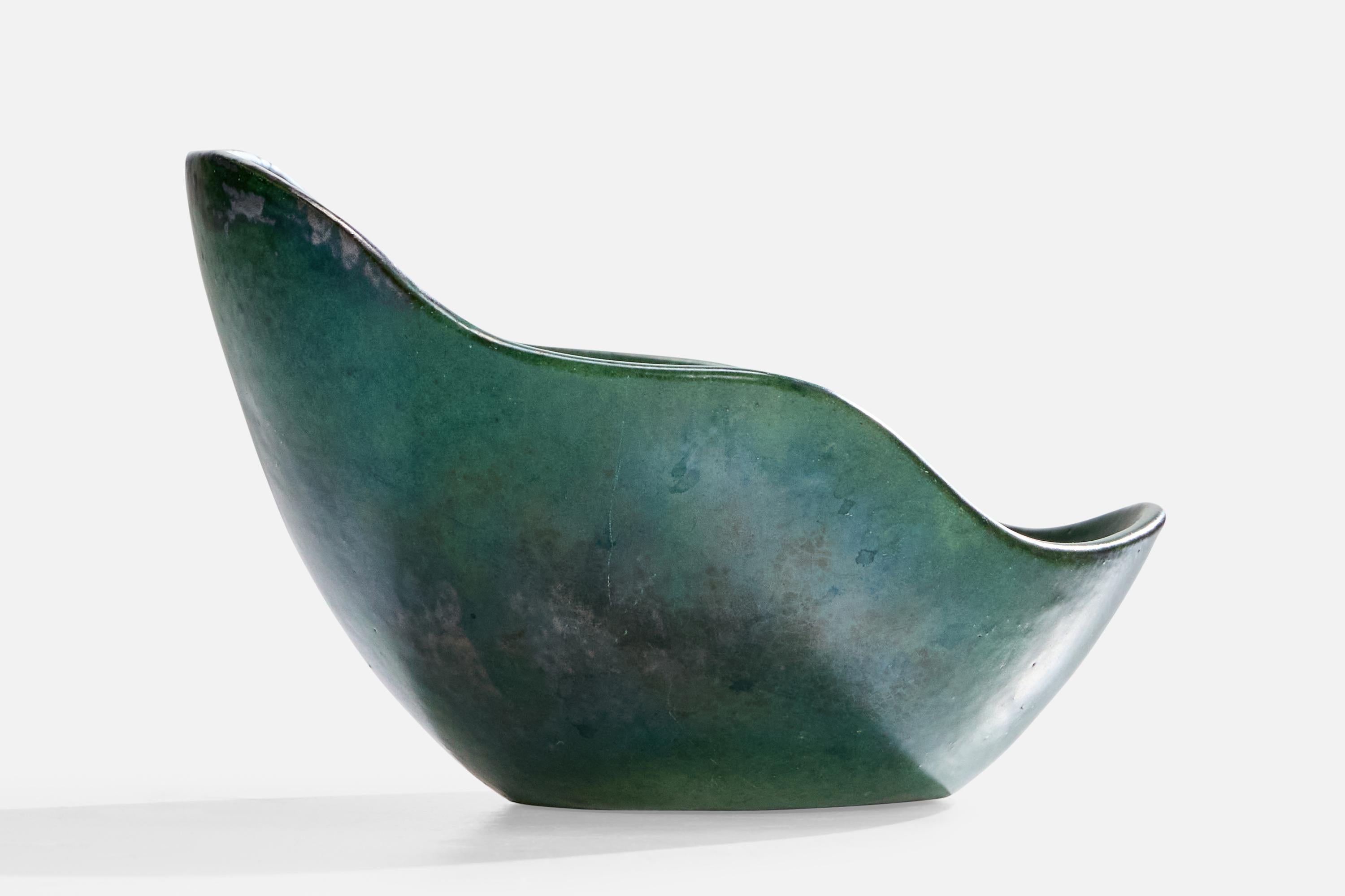 Metà XX secolo Krukmakaren I Ystad, Ciotola, Ceramica, Svezia, anni '50 in vendita