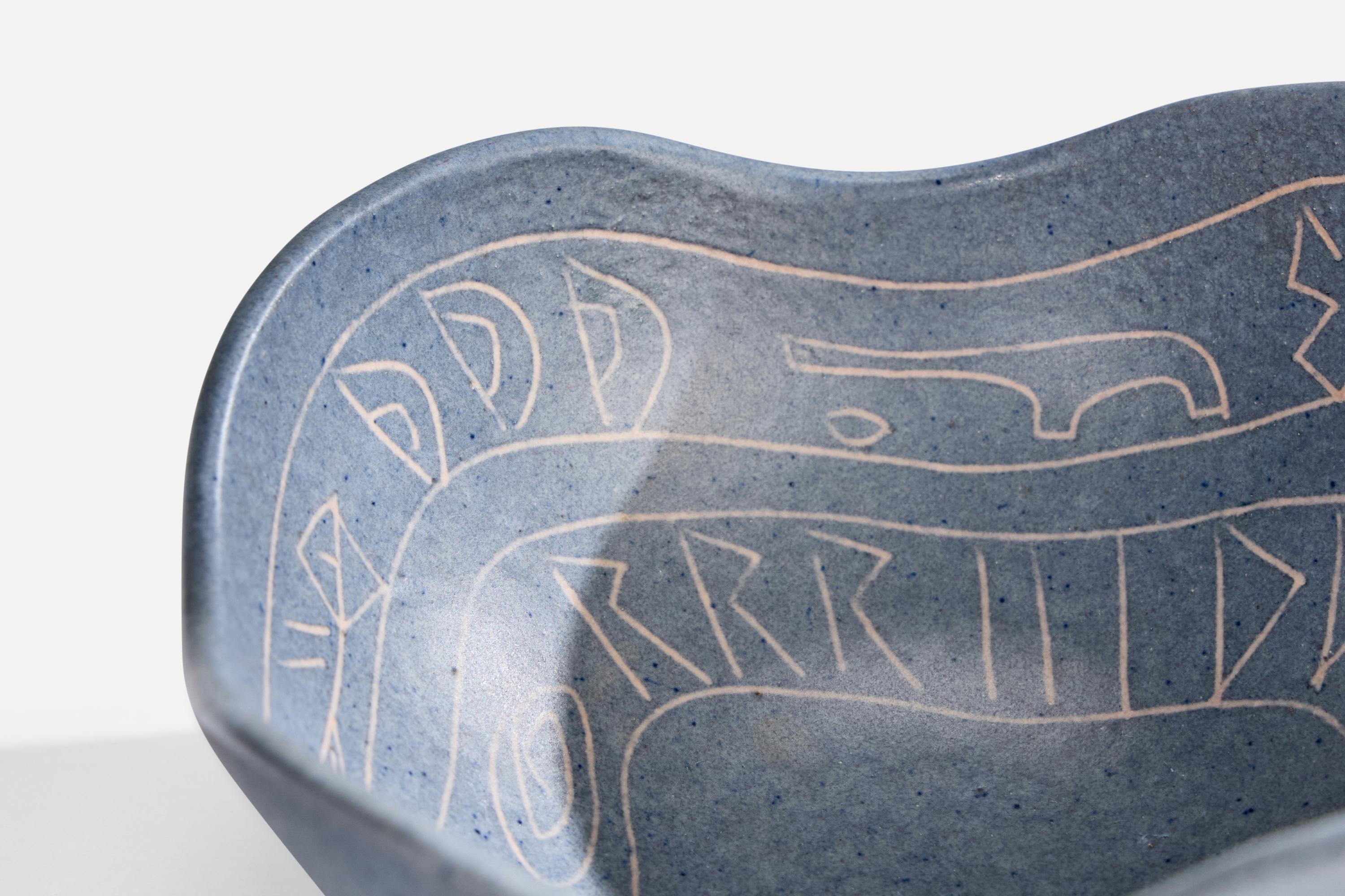 Krukmakaren i Ystad, Bowl, Ceramic, Sweden, 1950s For Sale 2