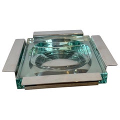 Krupp & Giuliana Gramigna „Vide Poche“ aus Steele und „Attb“ von Fontana Arte aus Glas