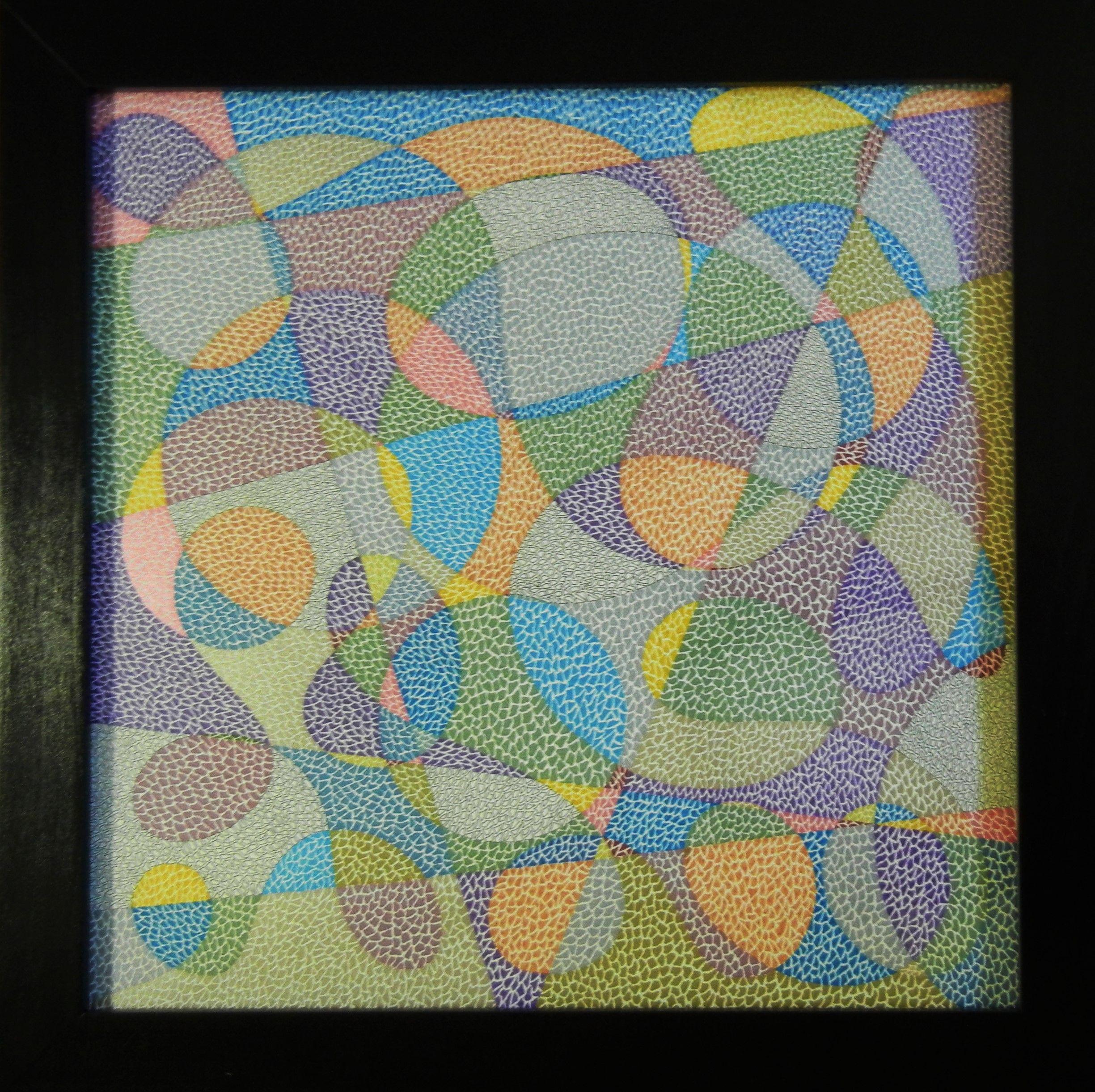 Navigare, Pittura, Acrilico su carta - Painting di Kruti Shah