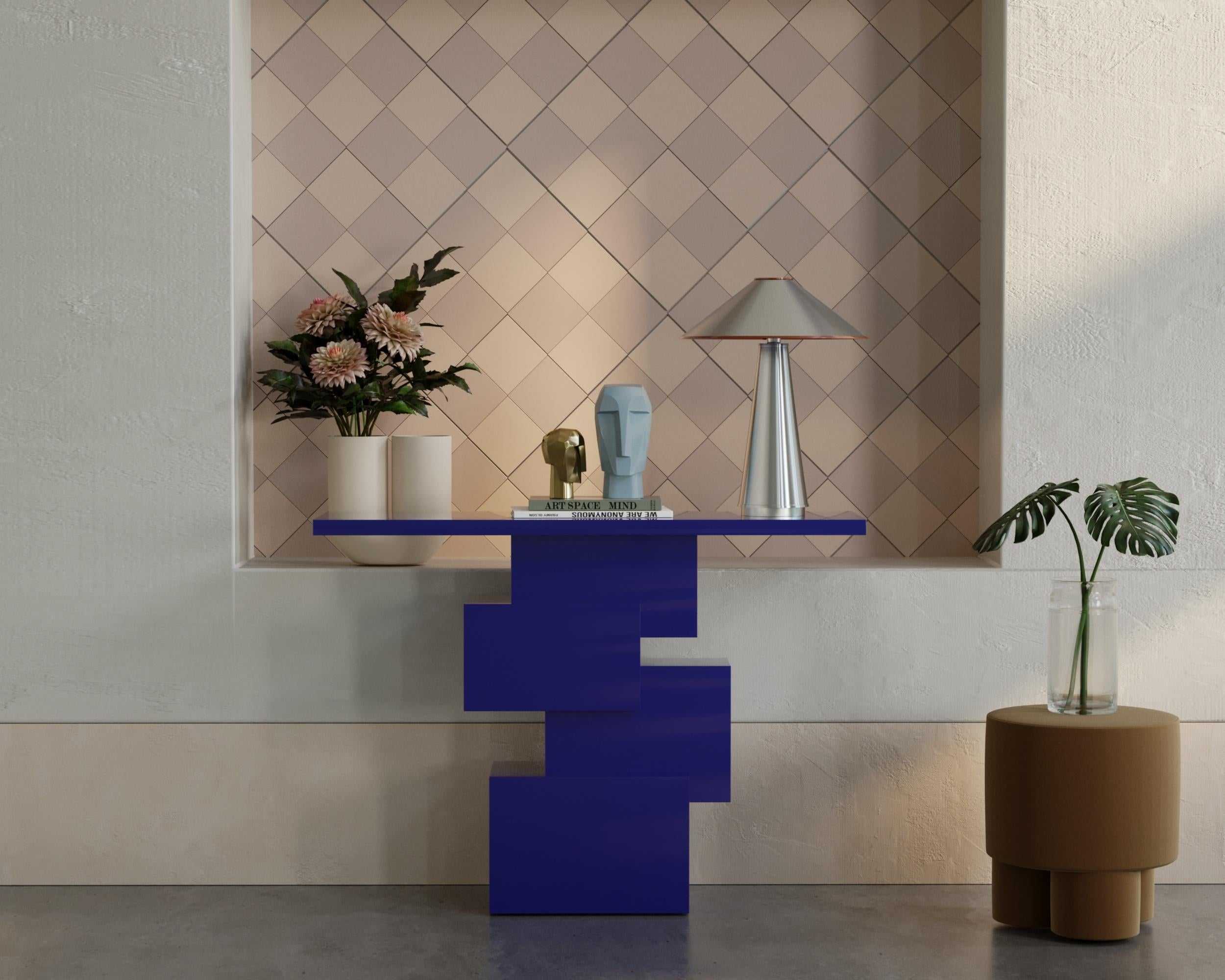 Mid-Century Modern Kruz Console Table by Hermhaus For Sale