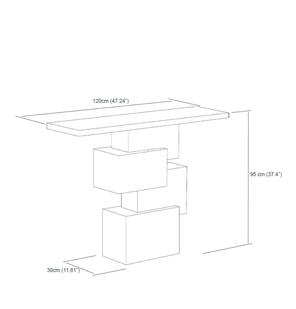 Kruz Console Table by Hermhaus In New Condition For Sale In istanbul, TR