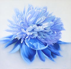 Grande pivoine bleue