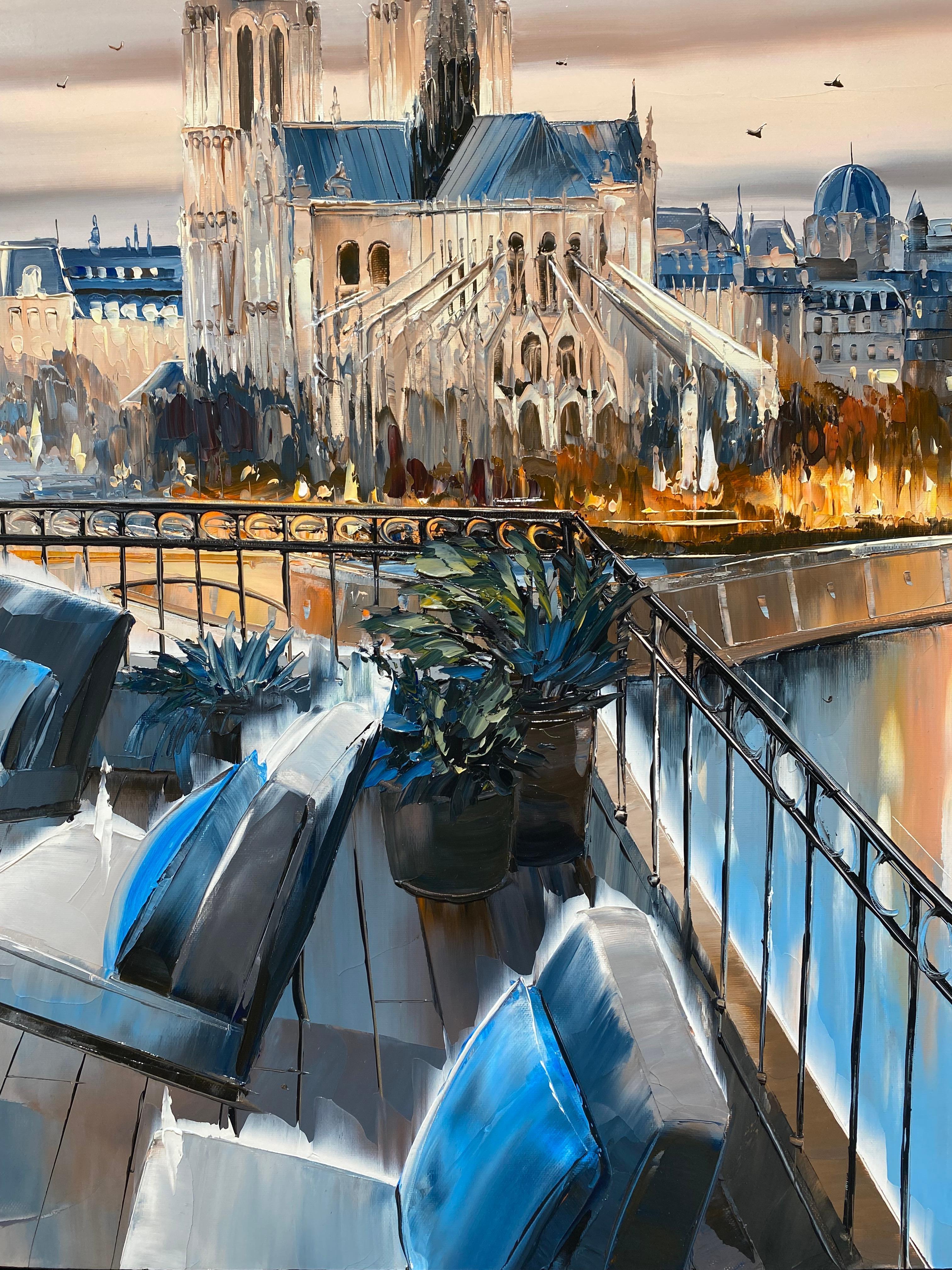 Notre Dame et sa flèche in vendita 1