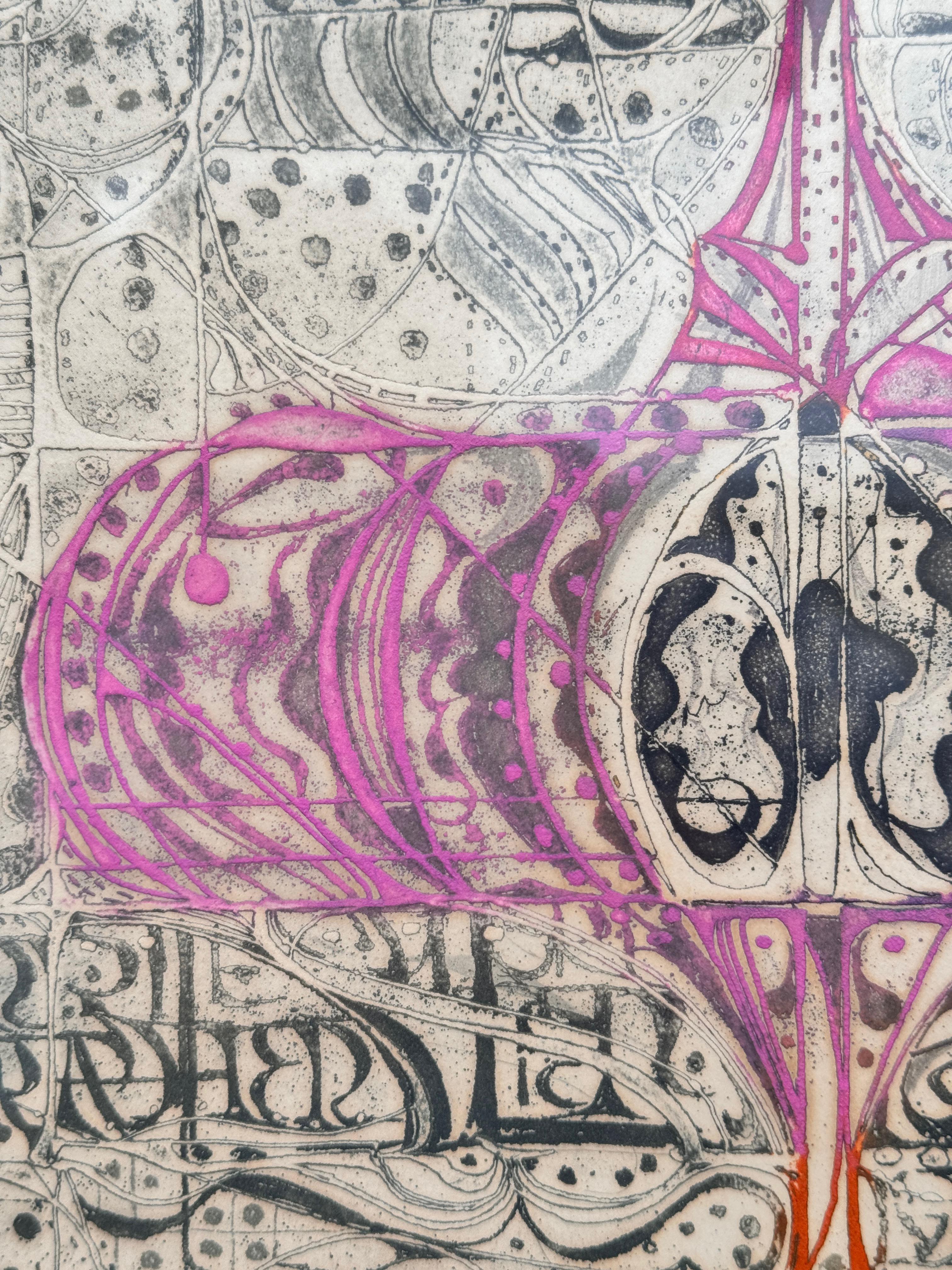 Lettre de Vienne gravée en couleur 3/60 en vente 1