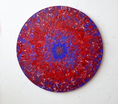 Synergy, Synergic Painting - Conceptual Encaustic, Oil Pigments, Canvas On Wood