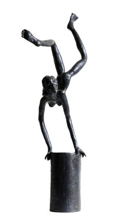 Maiya-2 (Escultura de Pared), Escultura de Bronce del Artista Indio Moderno "En Stock"