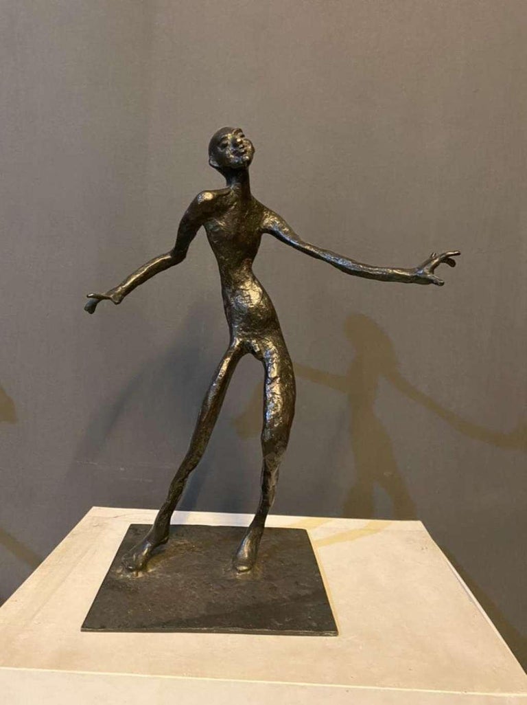 K.S. Radhakrishnan - Ramp Figure, Bronze Sculpture, Black color by Modern Indian  Artist "In Stock" For Sale at 1stDibs | modern bronze sculpture artists,  modern figure sculpture, modern indian sculpture