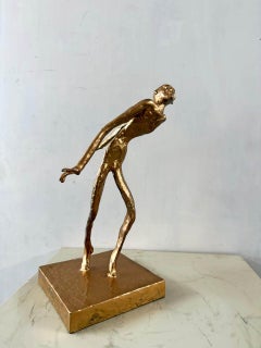 Ramp Figure – Musui, Bronze Sculpture by Modern Indian Artist "In Stock"