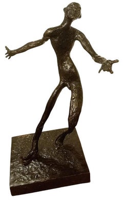 Ramp Figure – Musui, Bronze Sculpture by Modern Indian Artist "In Stock"