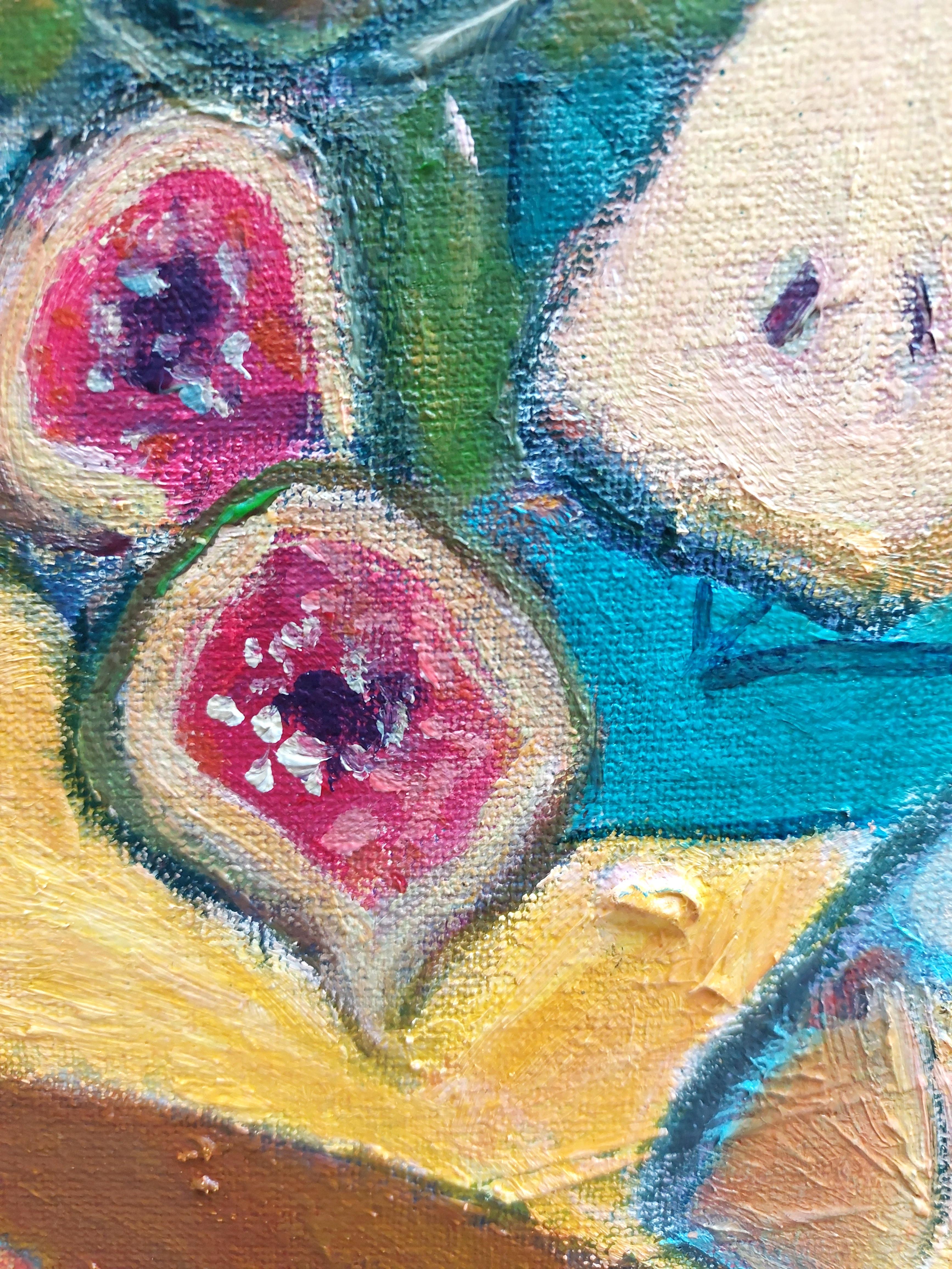 Eastern temptation - Post-Impressionist Painting by Ksenia Tsyganyuk