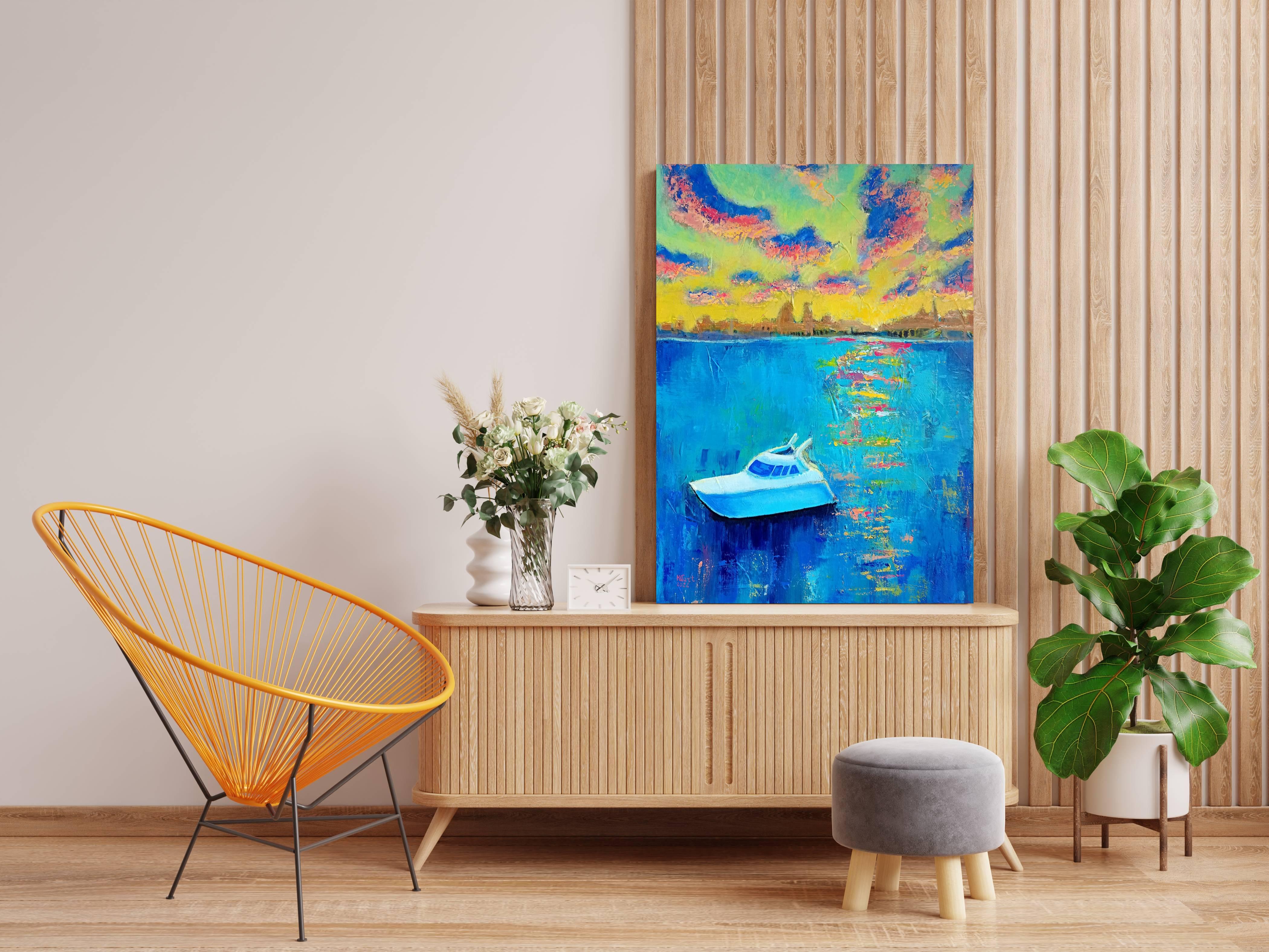 Libérer l'esprit - Painting de Ksenia Tsyganyuk