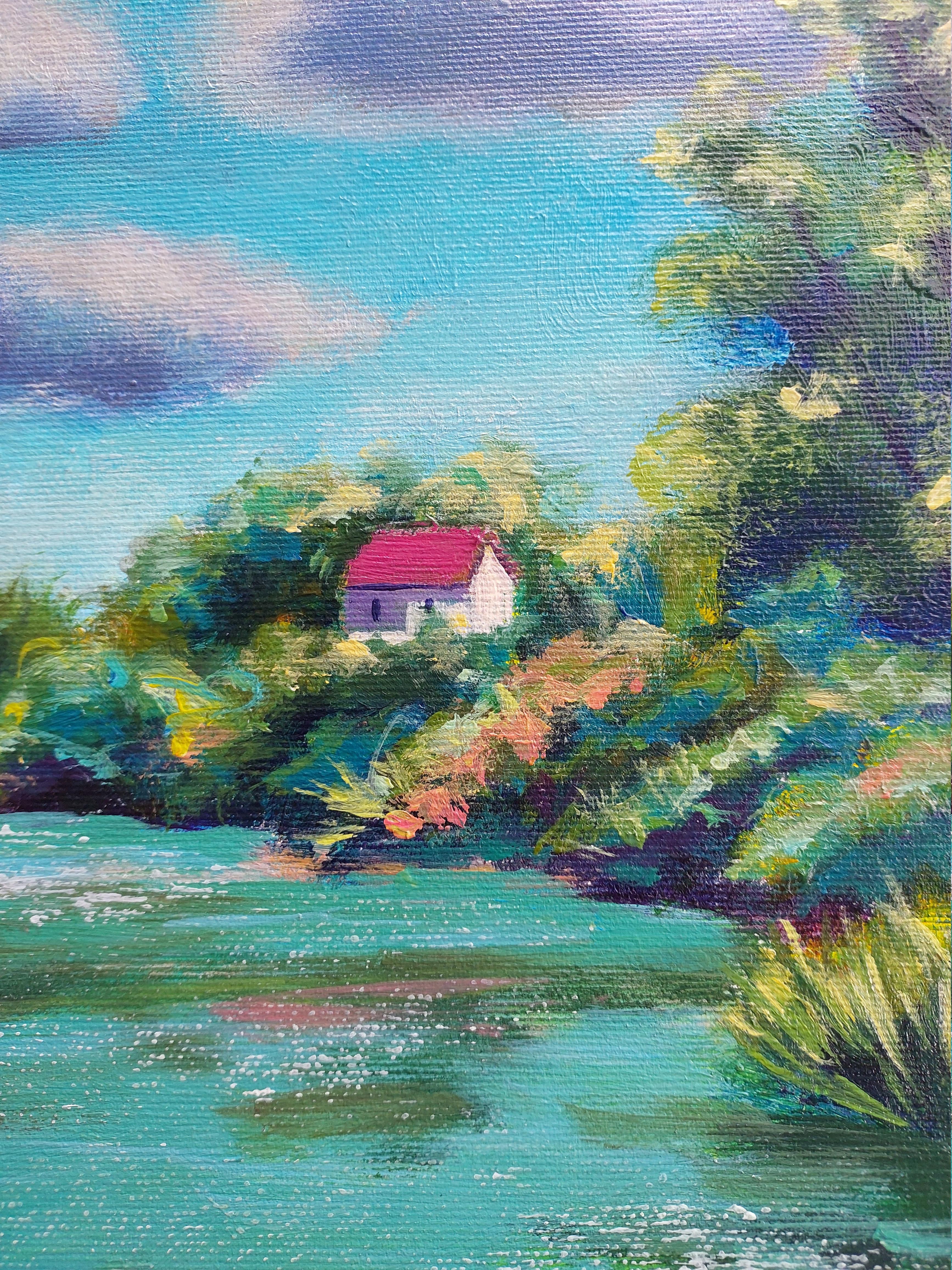 Vida - Painting Posimpresionista de Ksenia Tsyganyuk