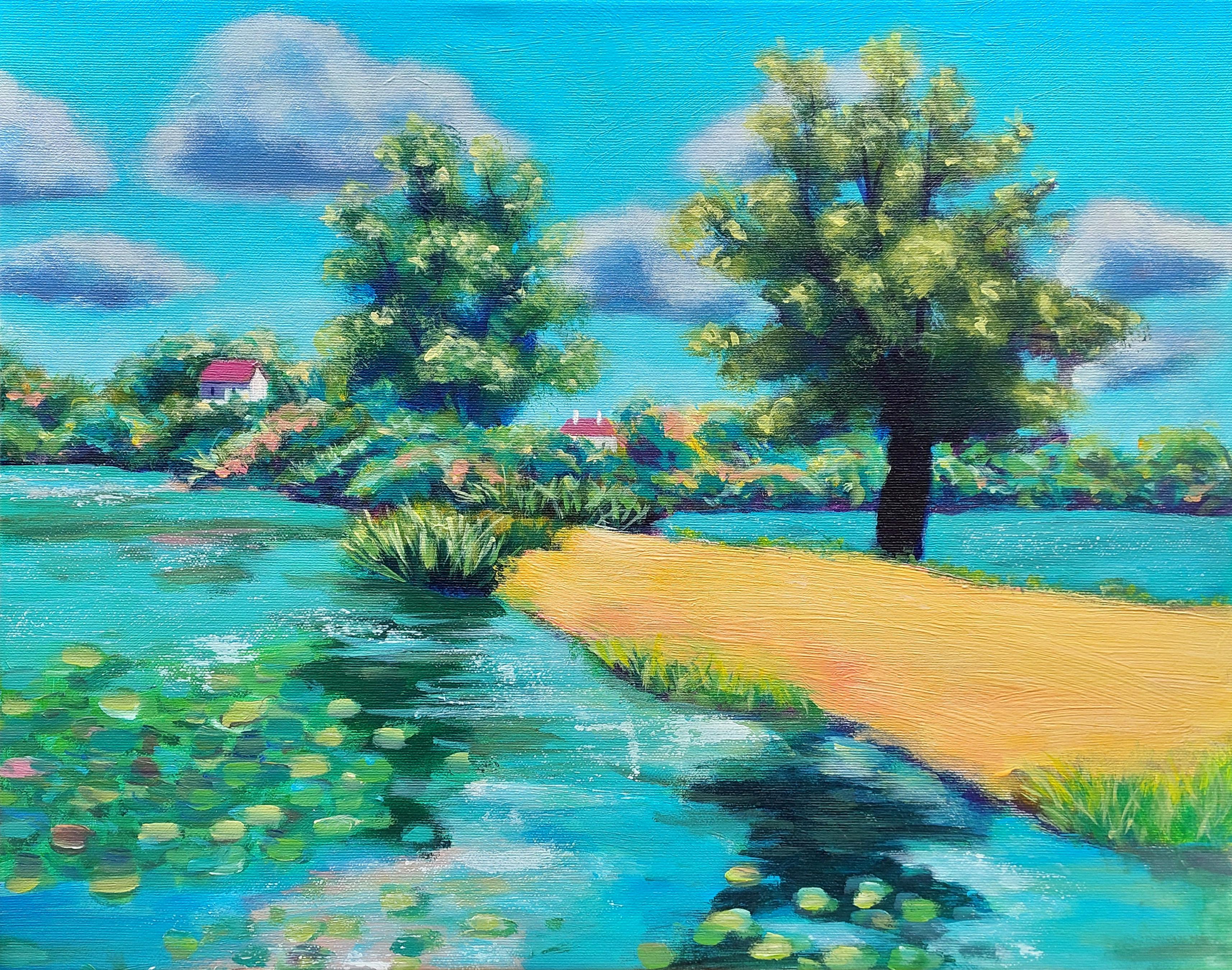 Landscape Painting de Ksenia Tsyganyuk - Vida