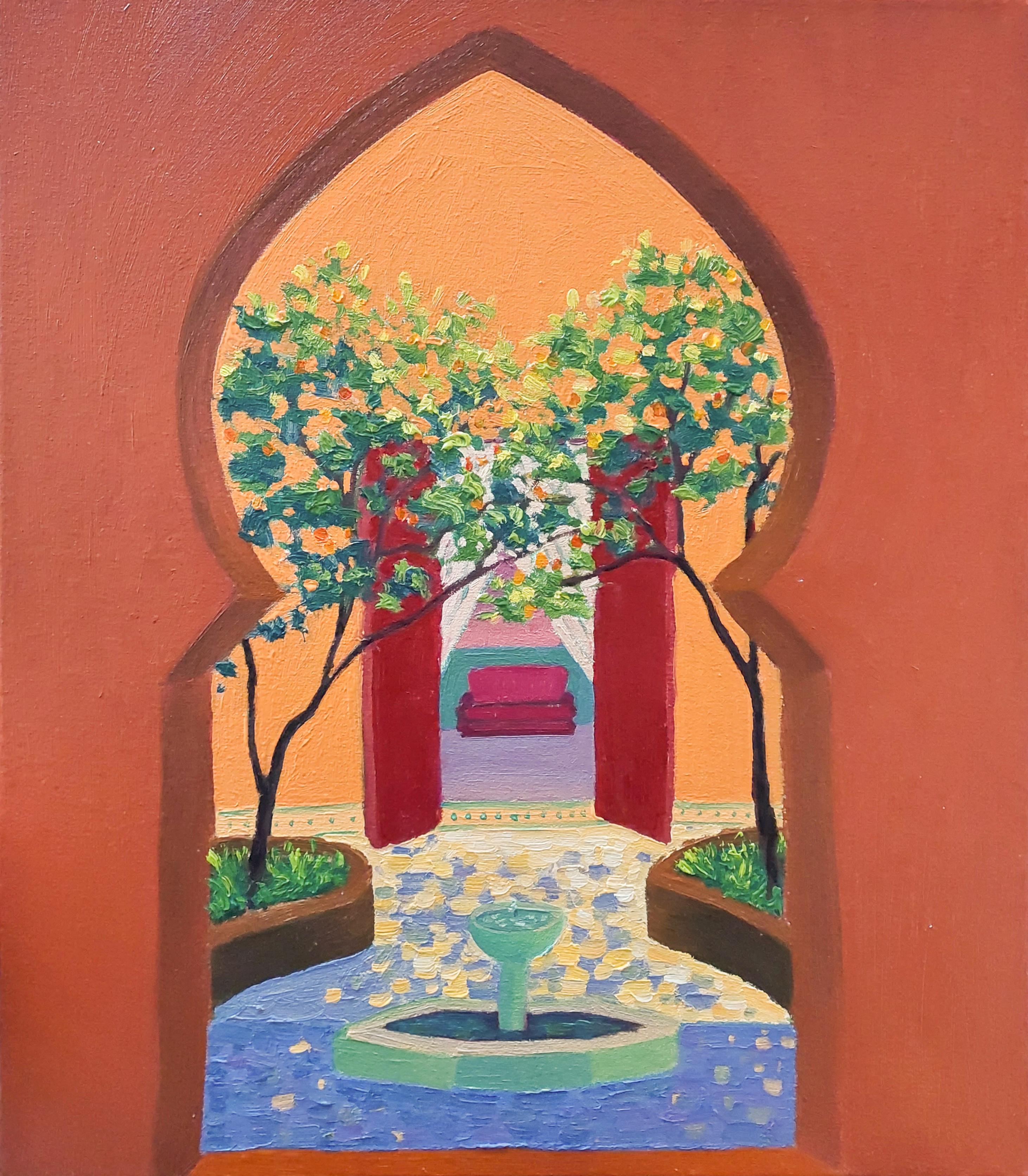 Ksenia Tsyganyuk Landscape Painting - Standstill