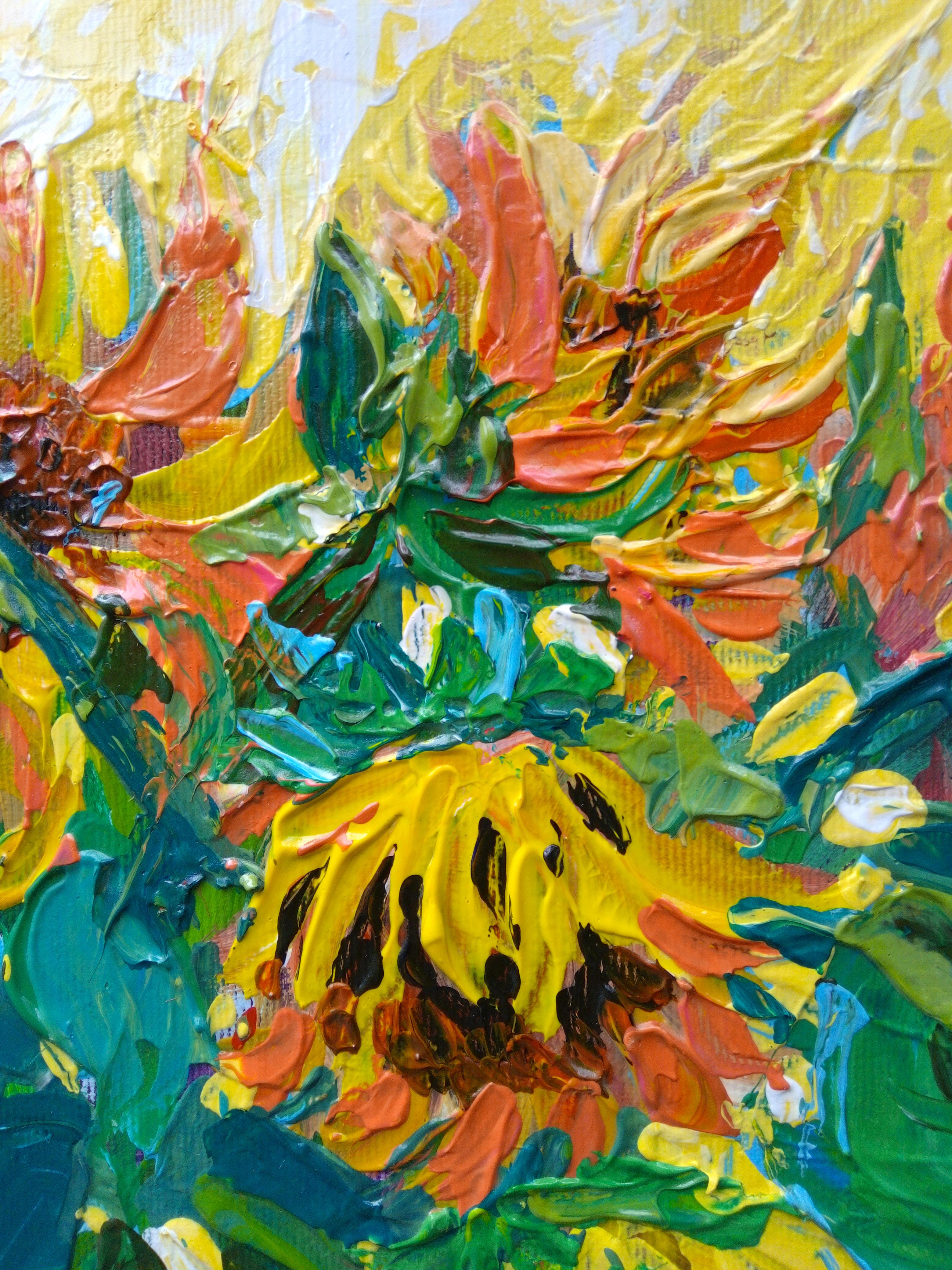 Energía solar - Painting Posimpresionista de Ksenia Tsyganyuk