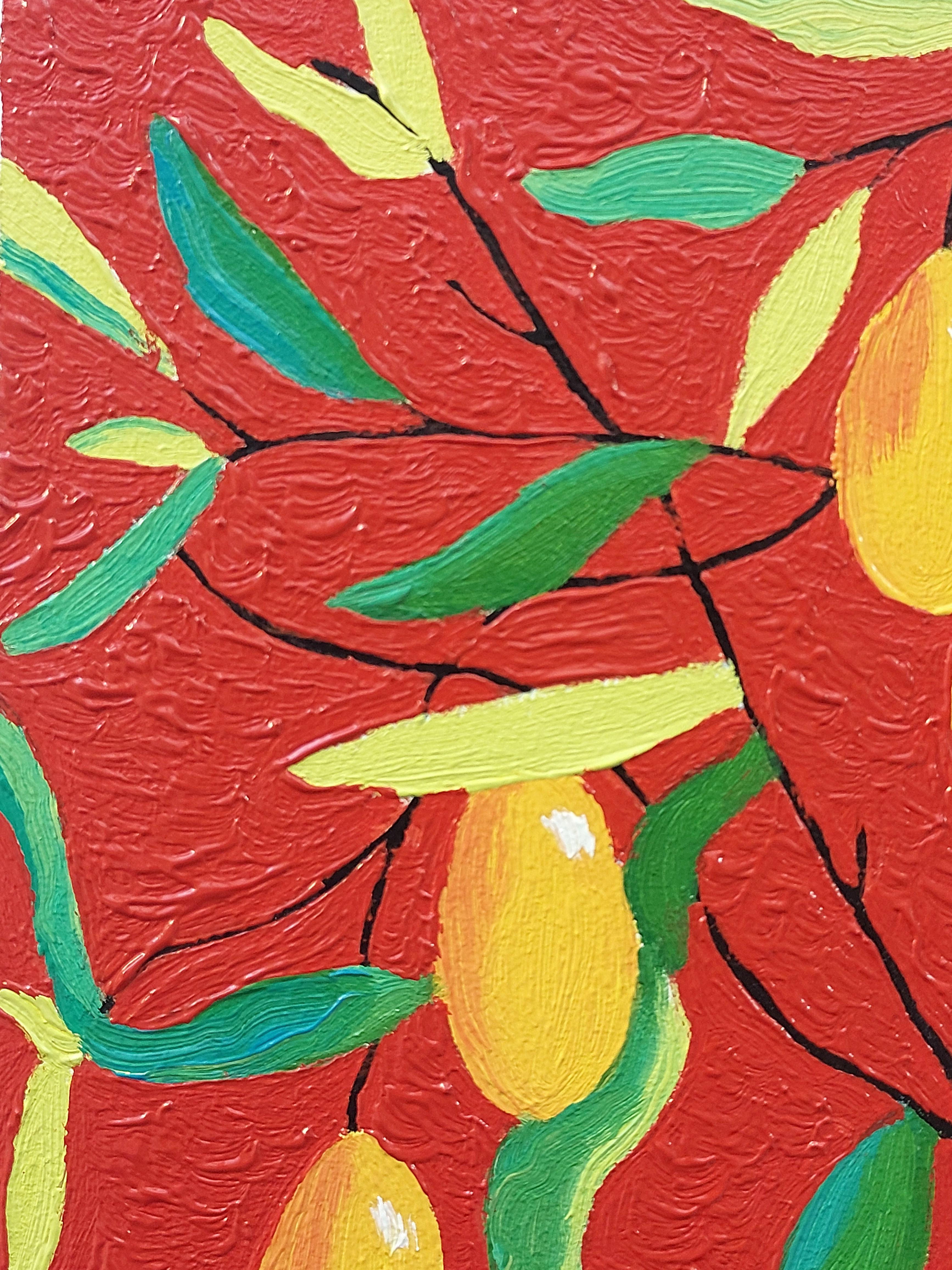 Sweet and sour (Post-Impressionismus), Painting, von Ksenia Tsyganyuk