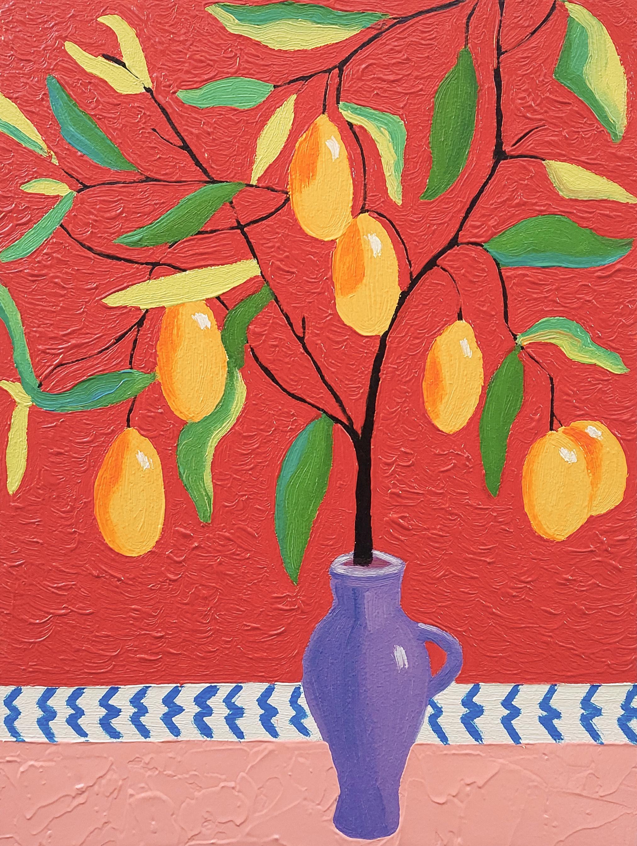 Ksenia Tsyganyuk Still-Life Painting – Sweet and sour