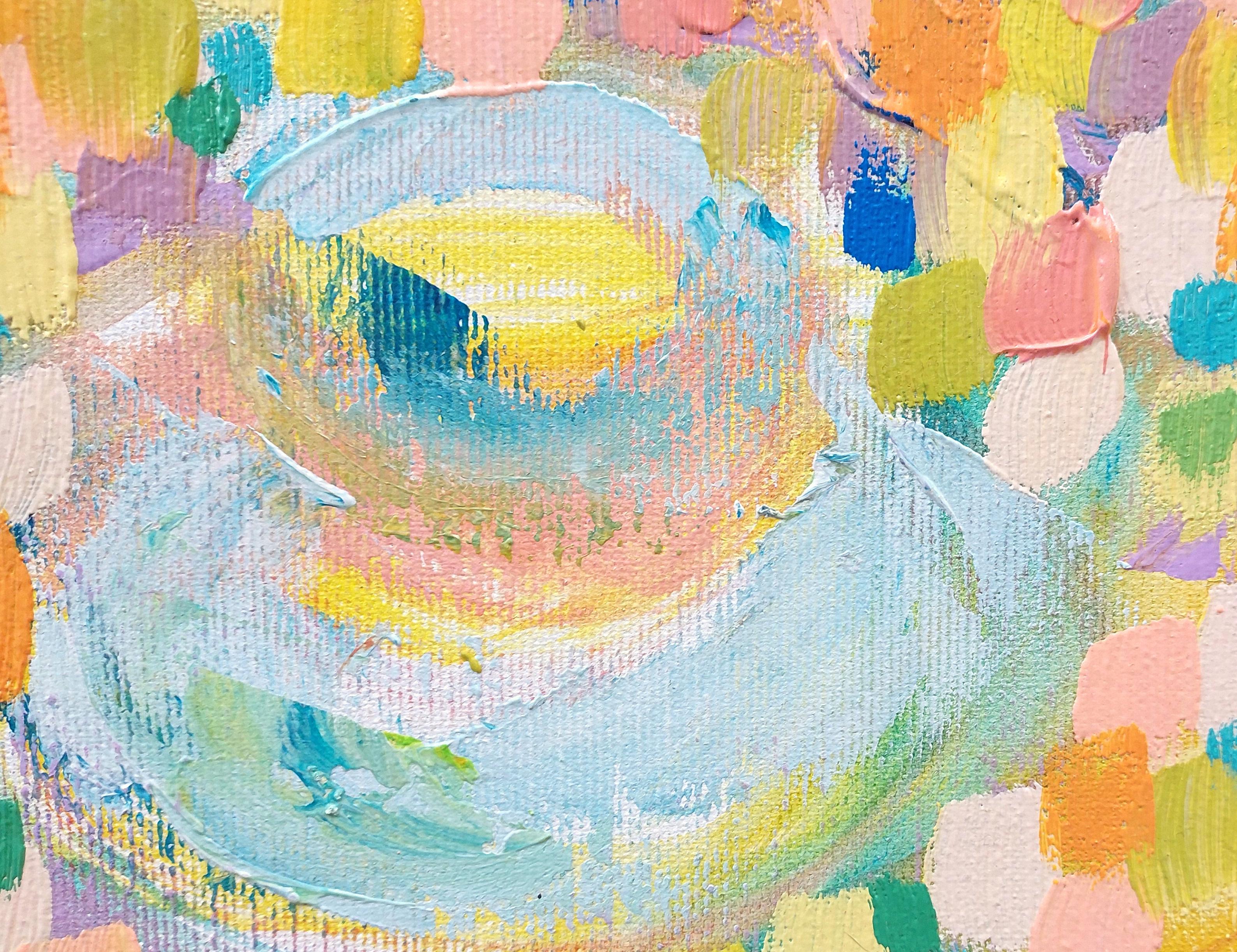 Tea Parties of the Sun - Painting by Ksenia Tsyganyuk