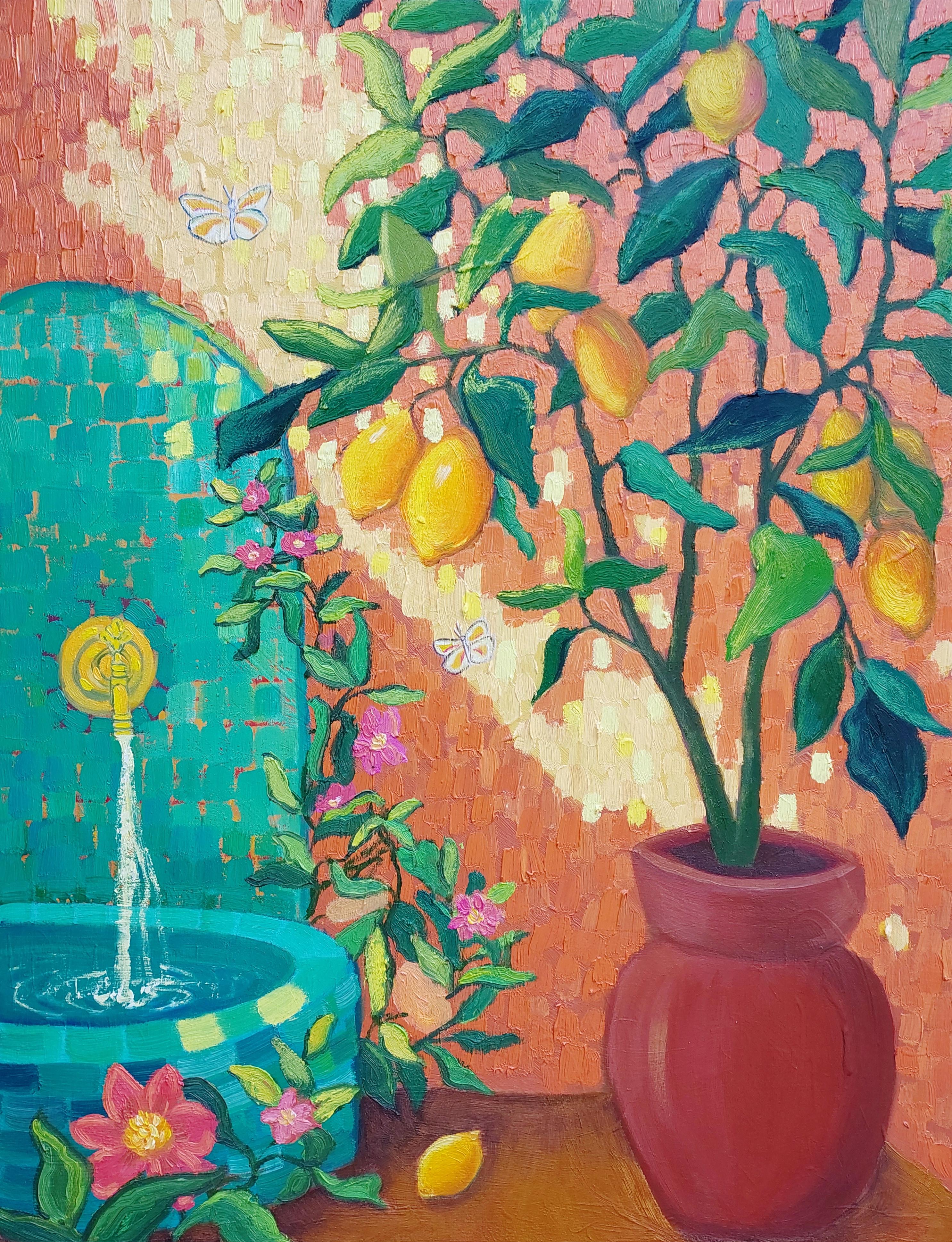 Ksenia Tsyganyuk Still-Life Painting - The Taste of Joy