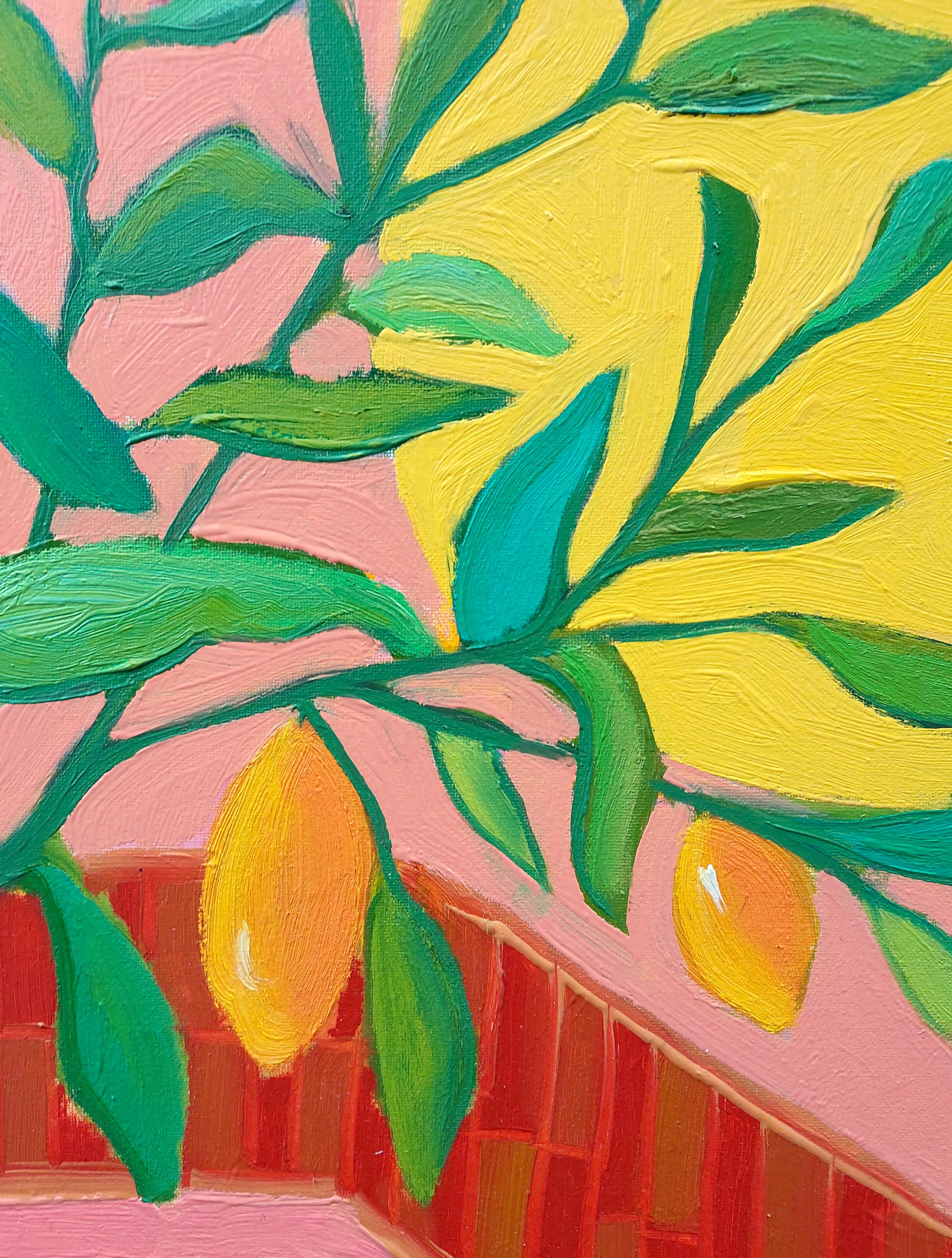 Tree of Life - Post-Impressionist Painting by Ksenia Tsyganyuk