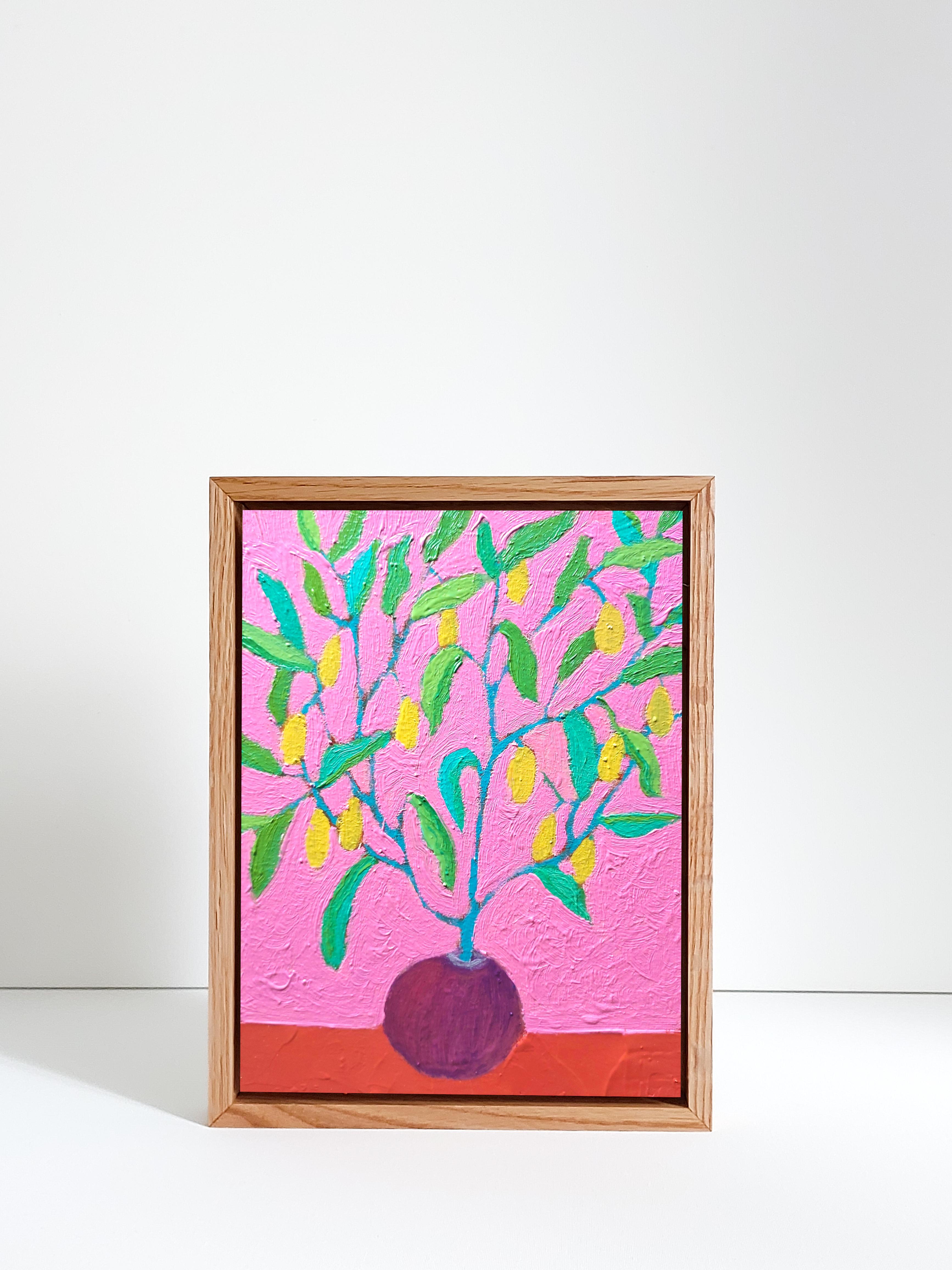 Junge Sprossen – Painting von Ksenia Tsyganyuk