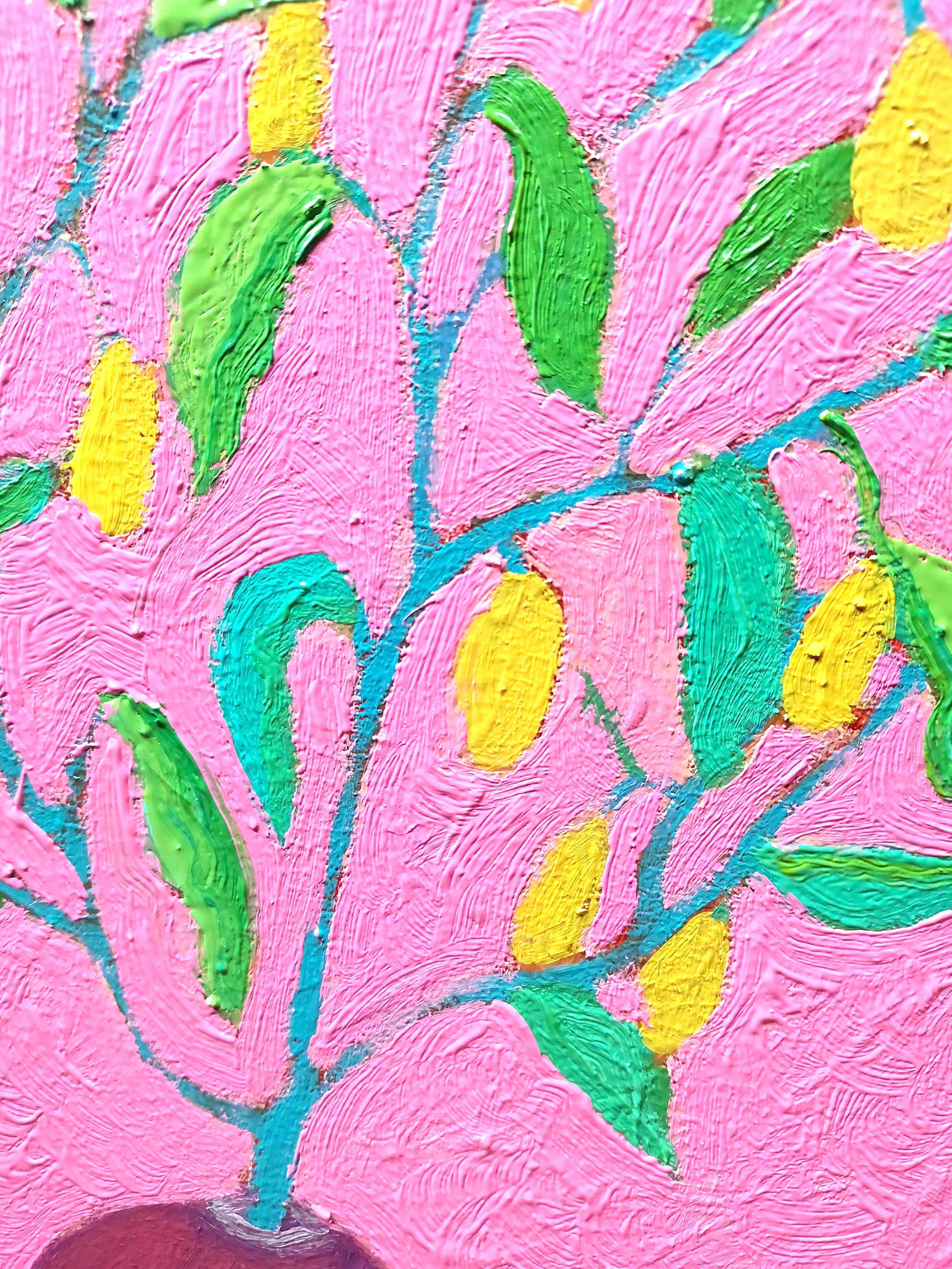 Junge Sprossen (Post-Impressionismus), Painting, von Ksenia Tsyganyuk