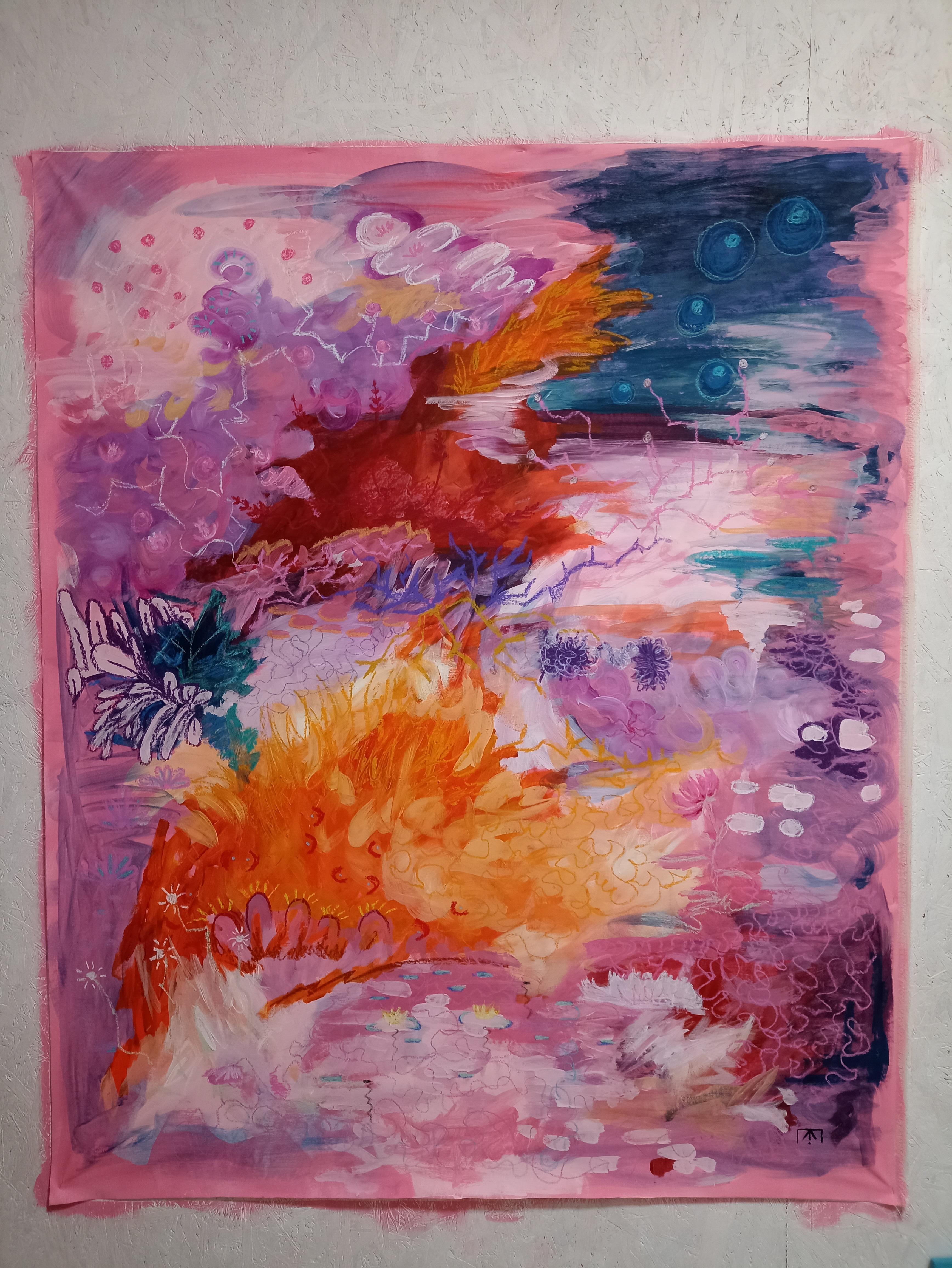 Flash - Painting by Kseniia Ivanova