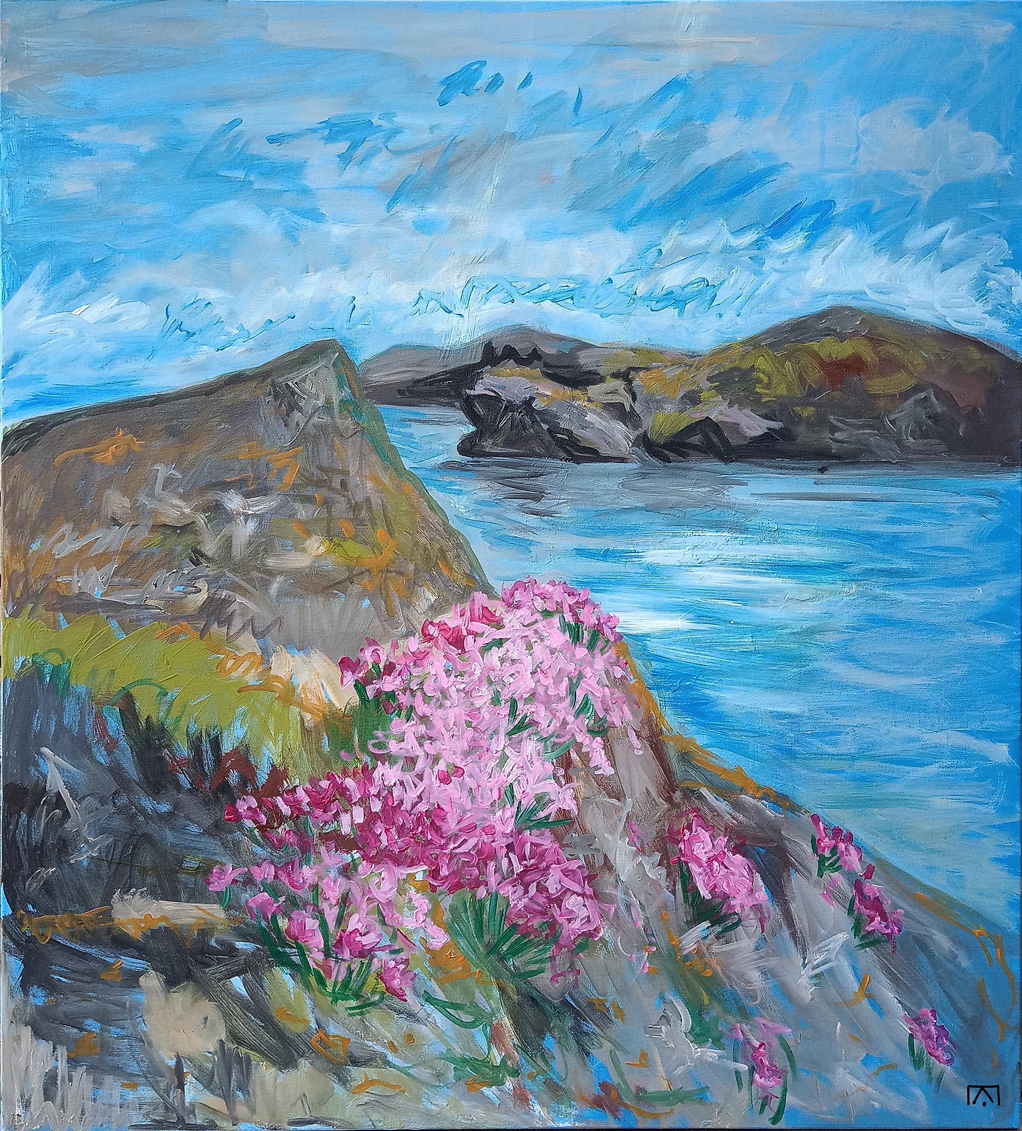Landscape Painting di Kseniia Ivanova - Riunione degli elementi