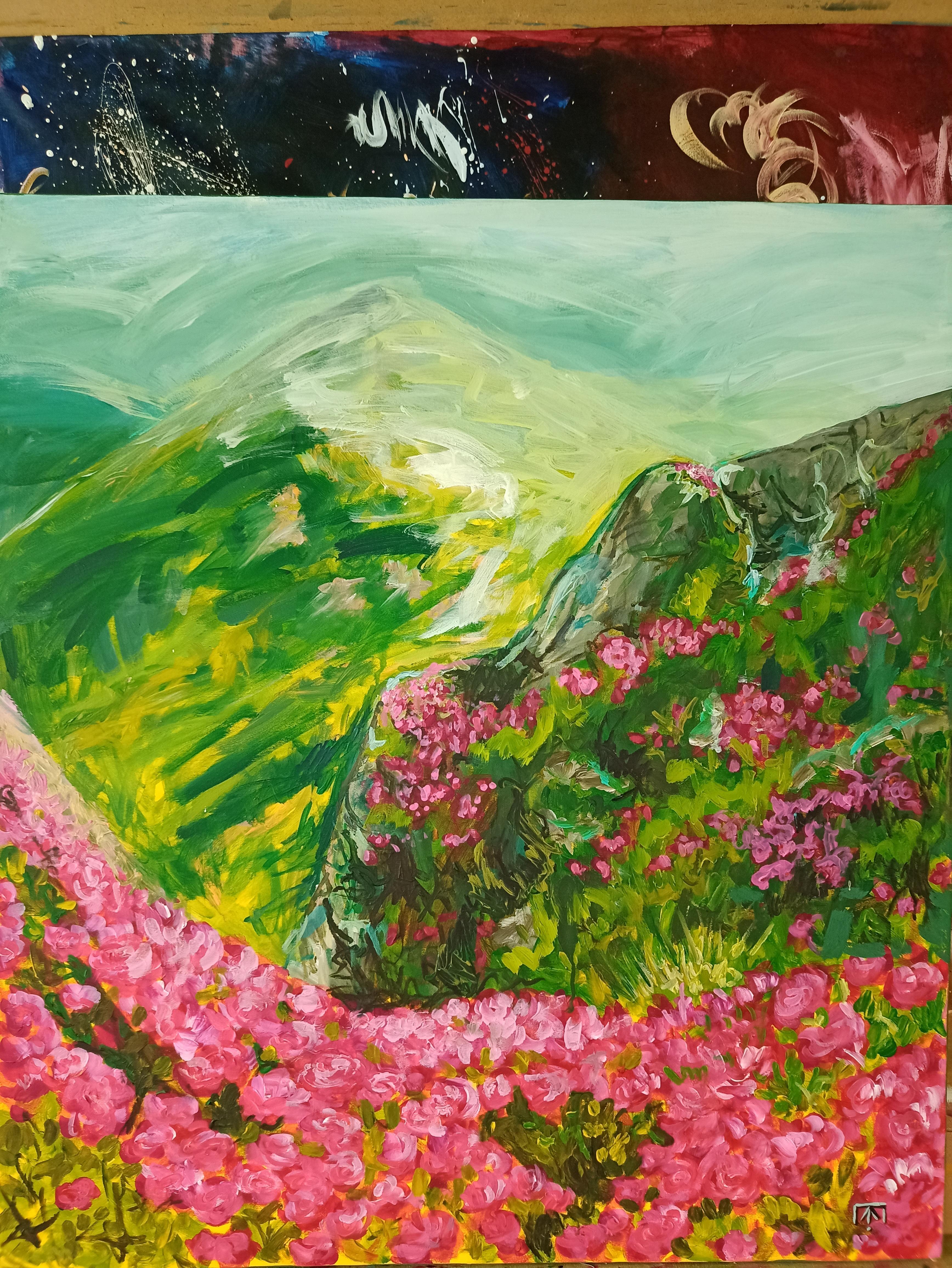 Personifizierung (Impressionismus), Painting, von Kseniia Ivanova