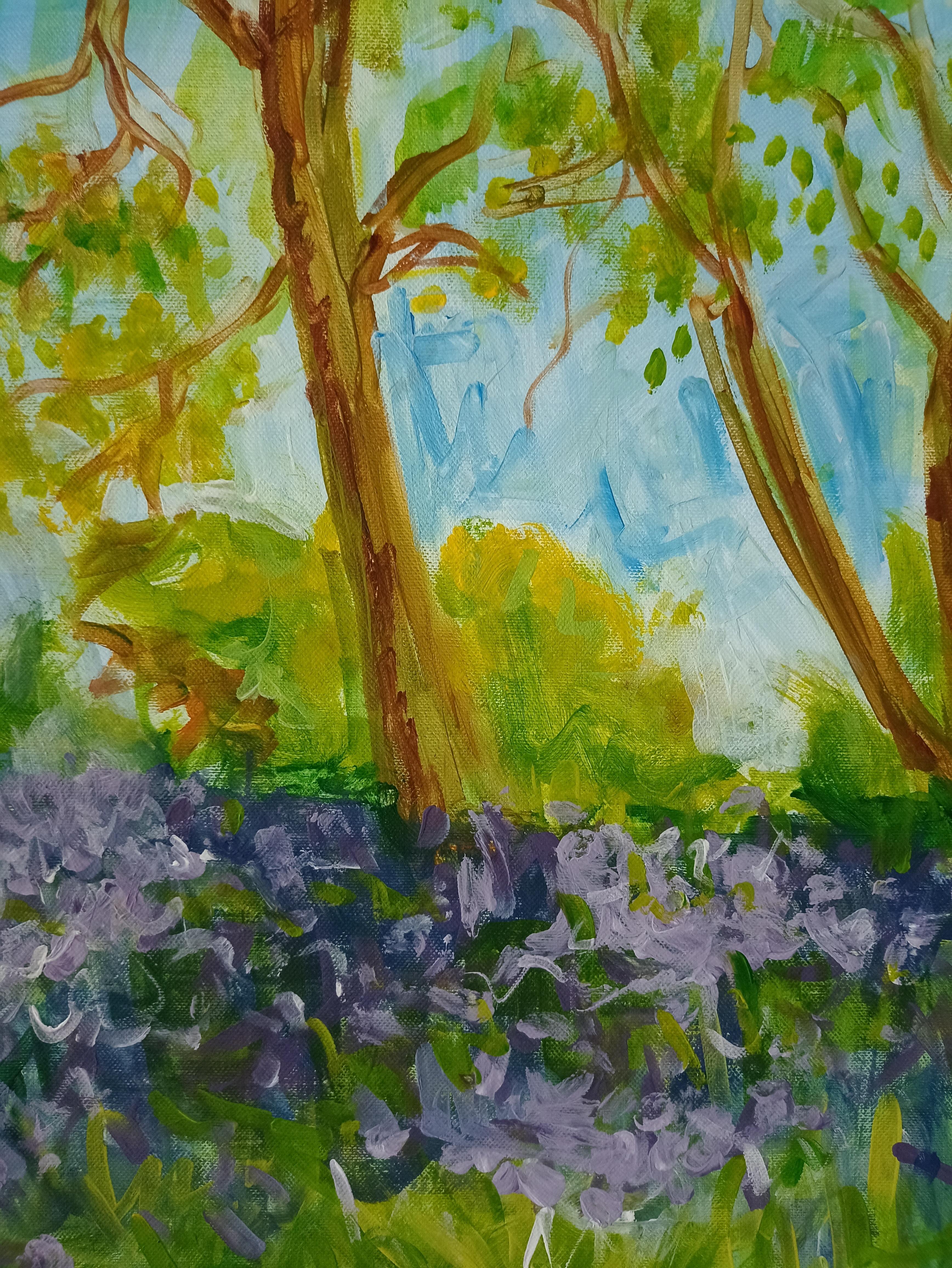 Espacio Primavera - Painting Impresionista de Kseniia Ivanova