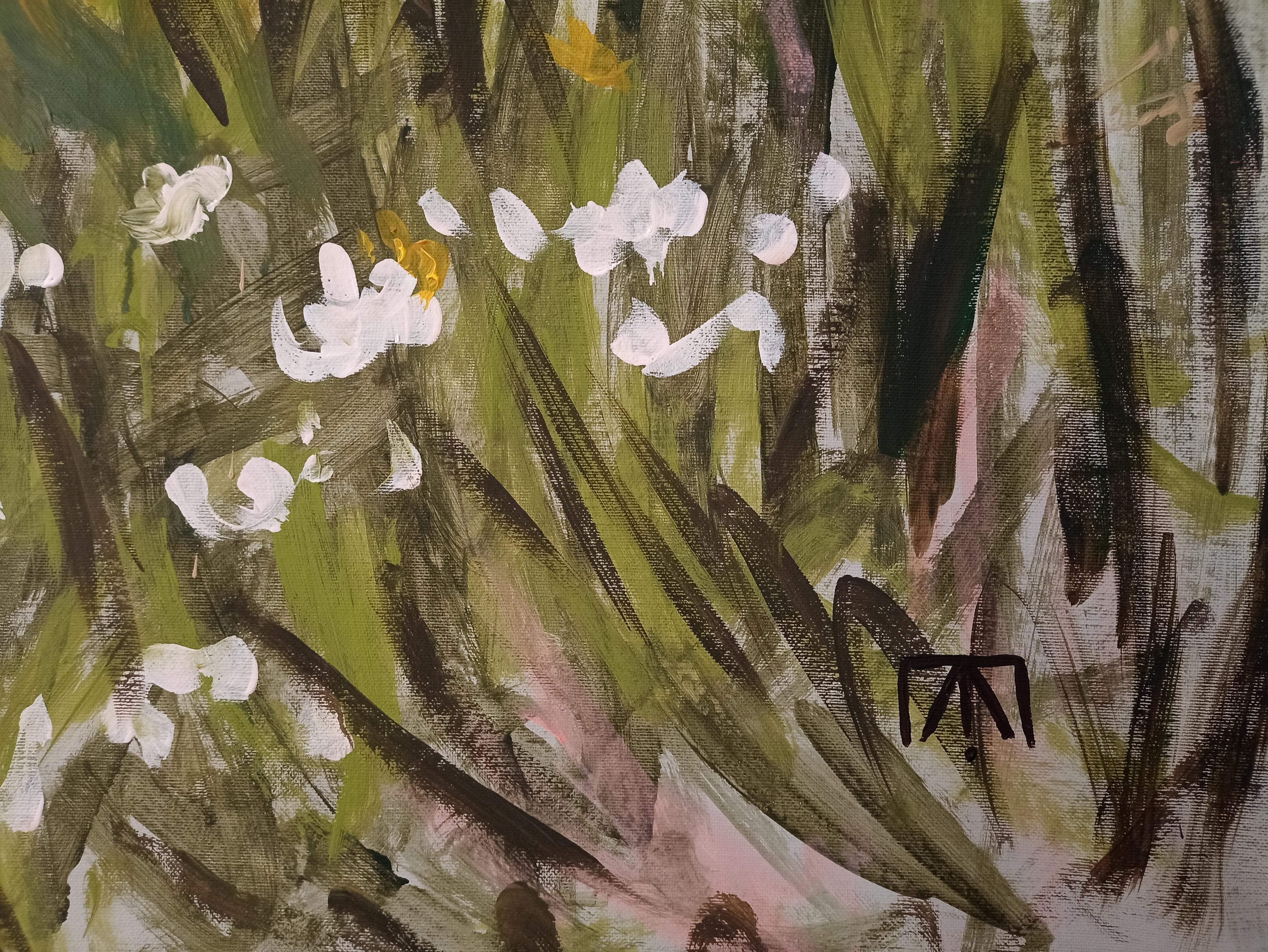 Whisper - Painting by Kseniia Ivanova