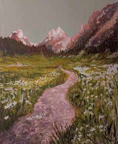 Fabric Landscape Paintings