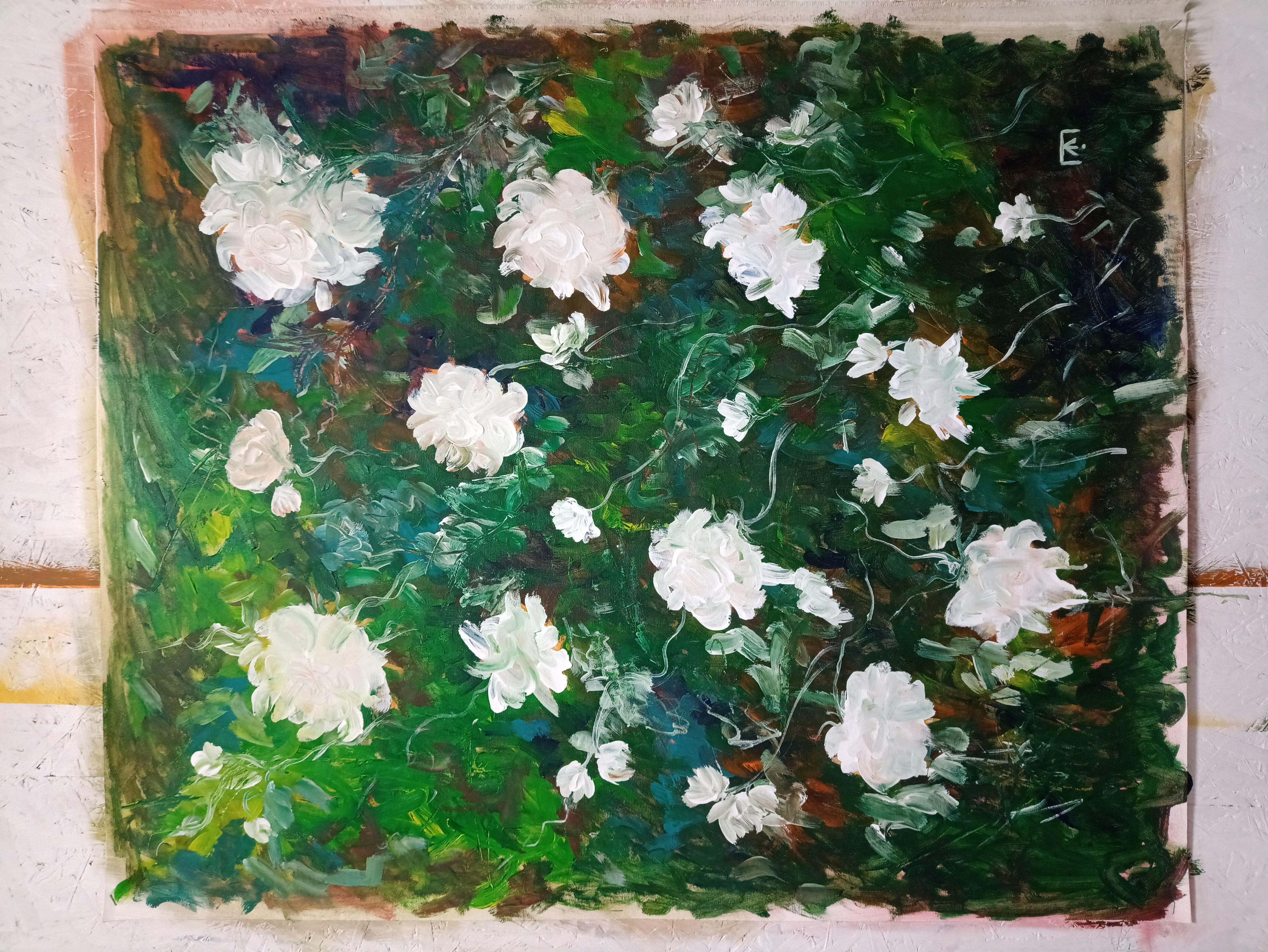 Whispers of Willingness - Painting by Kseniia Ivanova