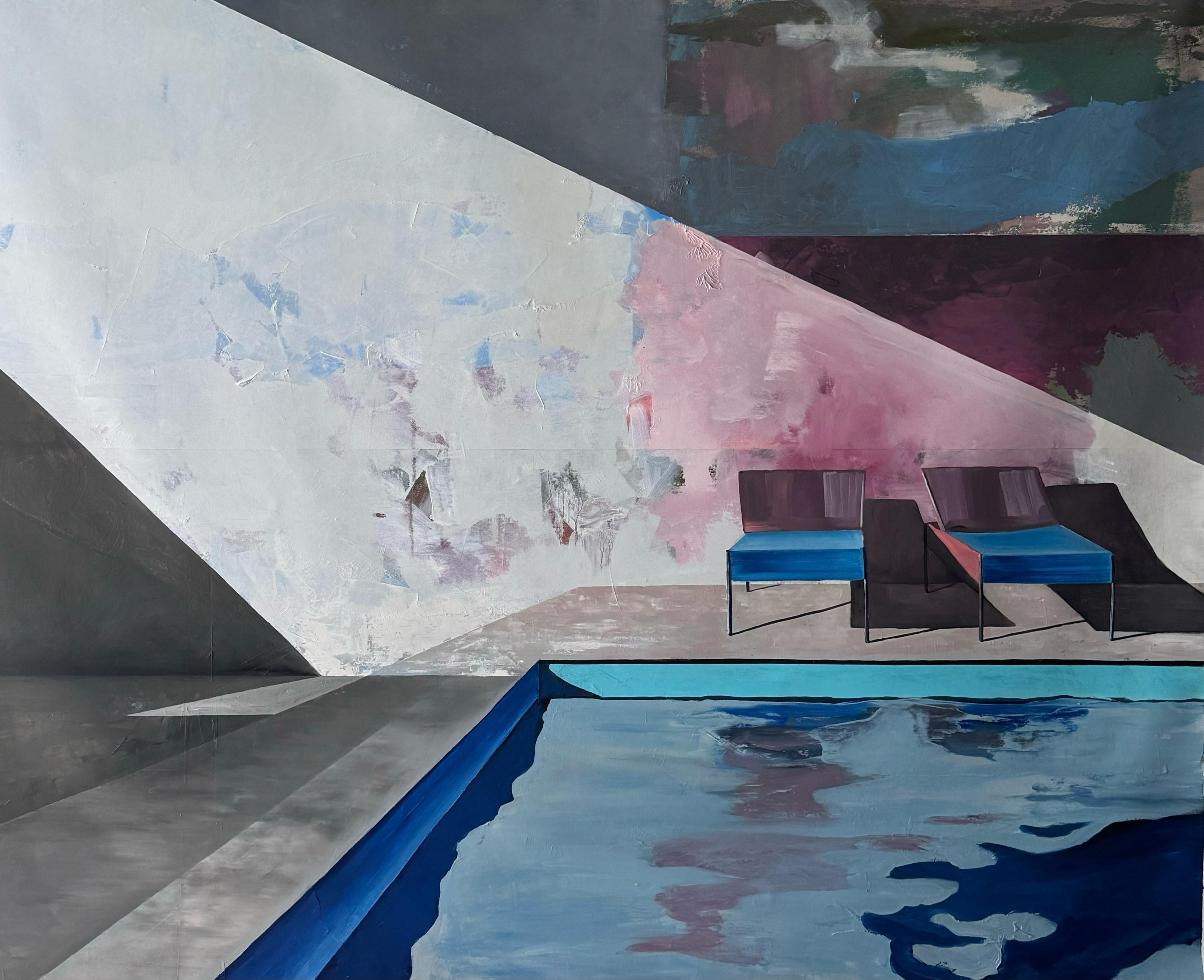 Kseniya Rai Interior Painting - Almost Evening