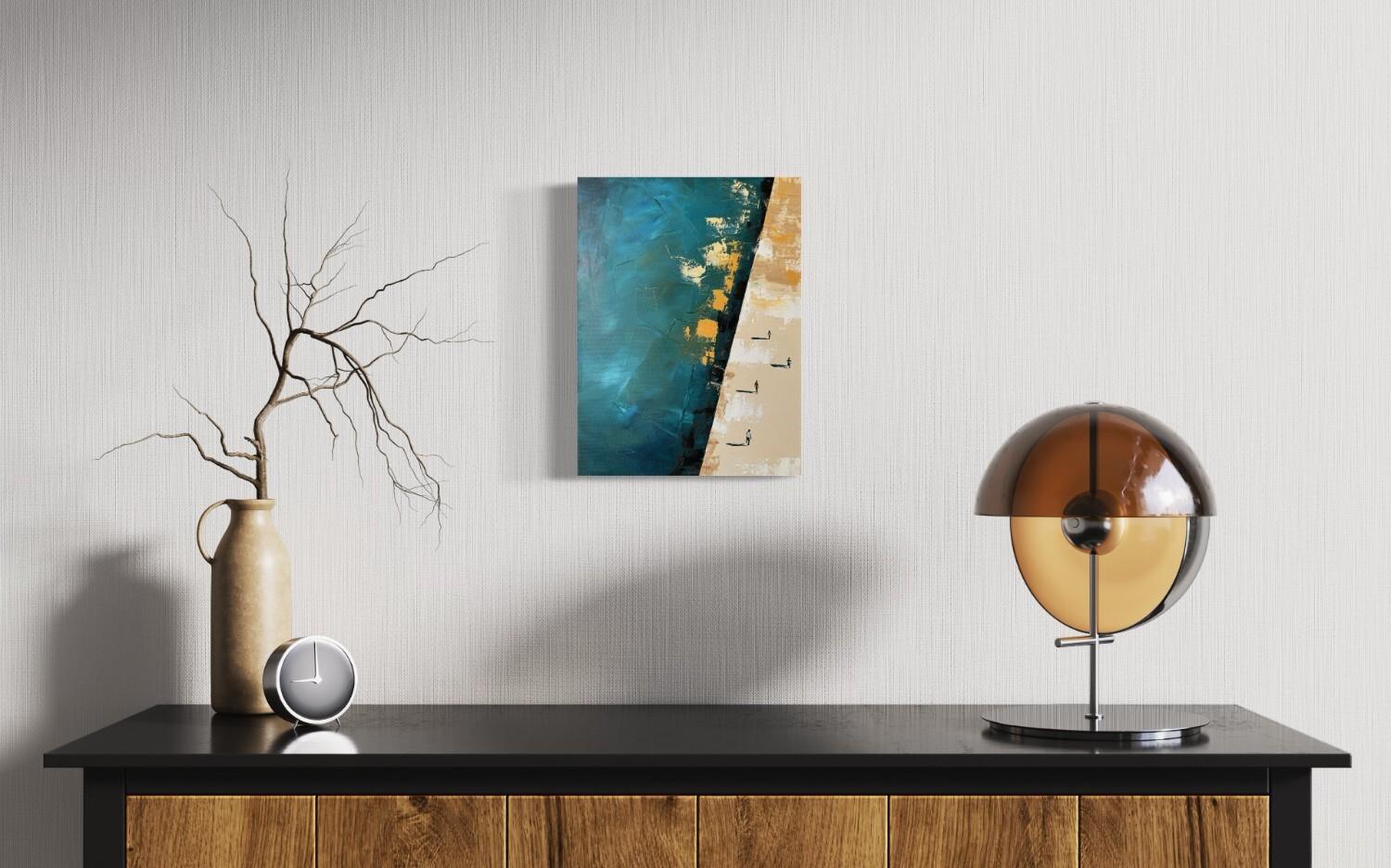 In the realm of contemporary art, Kseniya Rai, born in Ukraine and now based in Portugal, stands out for her profound exploration of water as a central theme in her works. Rai's art has found its way into over 250 private collections worldwide,