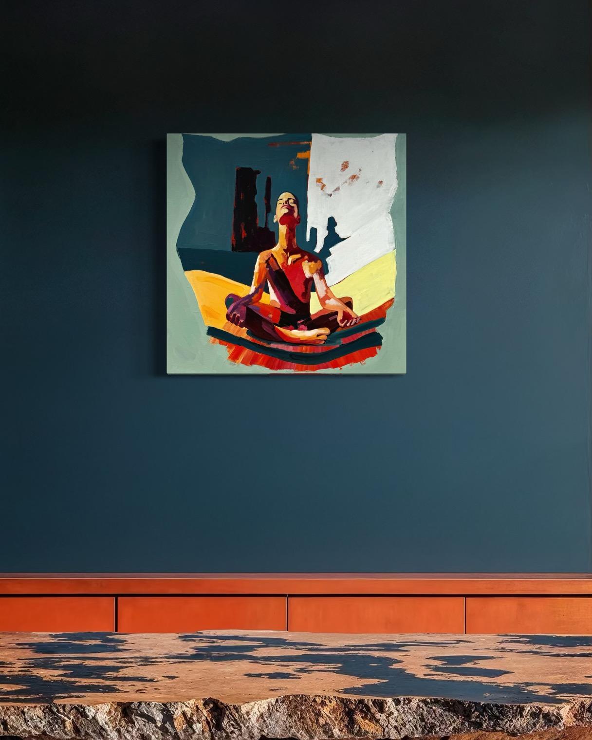 Embrace the NOW - Contemporain Painting par Kseniya Rai
