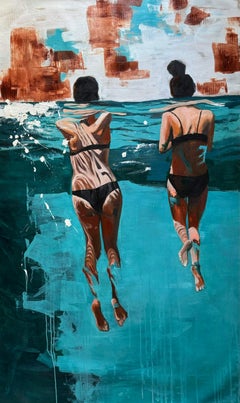 Felice nell'oceano