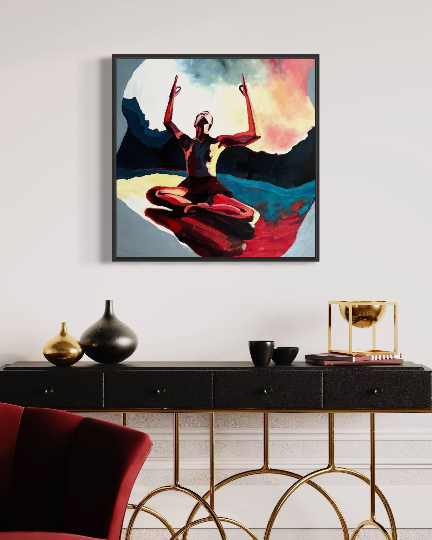 Joy of existence - Painting de Kseniya Rai
