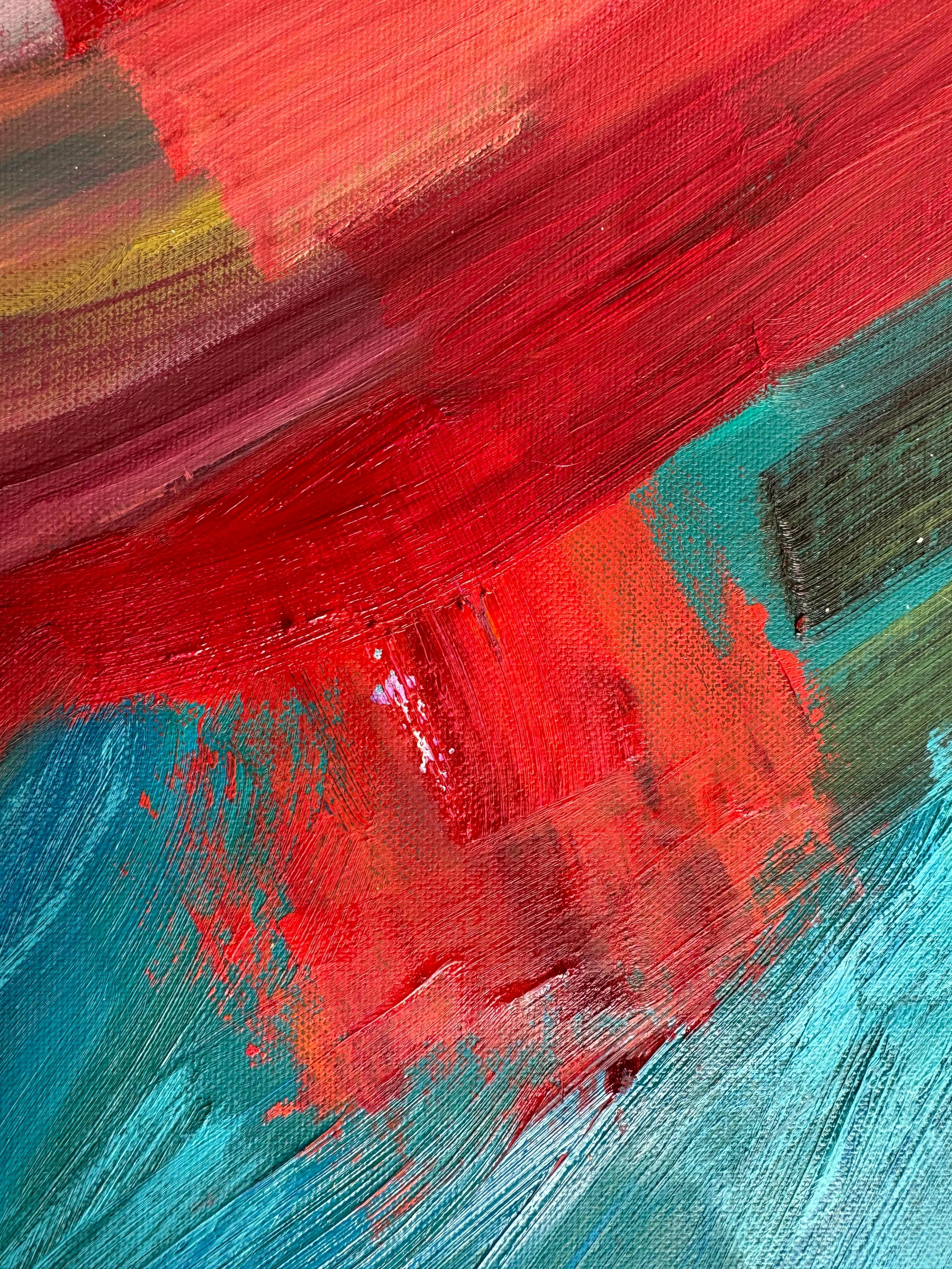 Lasst uns wirklich glücklich sein – Painting von Kseniya Rai