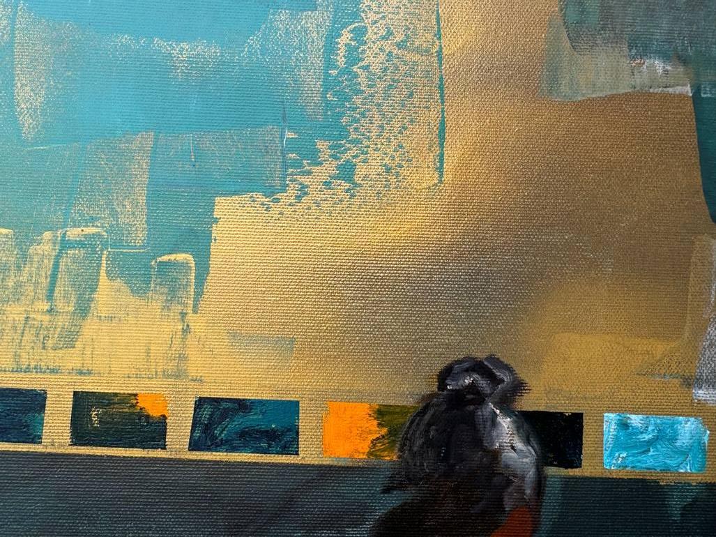 Pool um 16.25 Uhr – Painting von Kseniya Rai