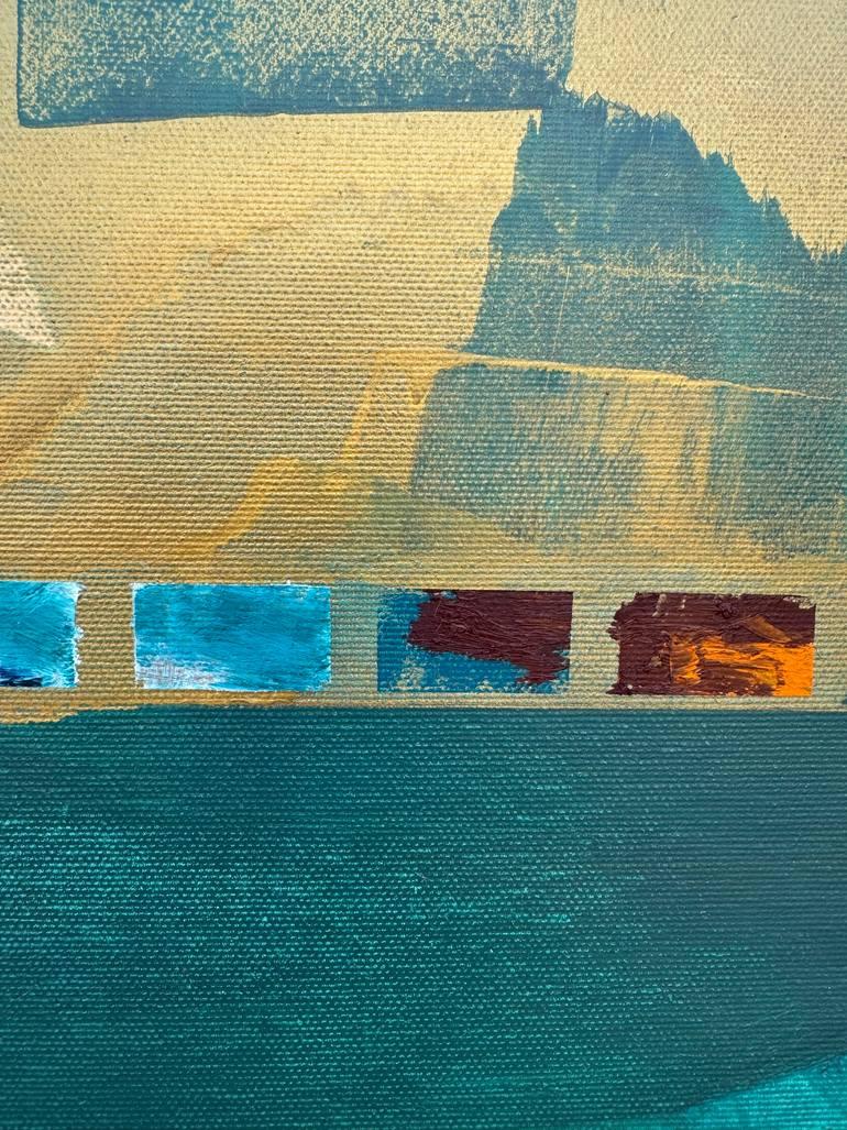 Pool um 16.25 Uhr (Abstrakter Expressionismus), Painting, von Kseniya Rai