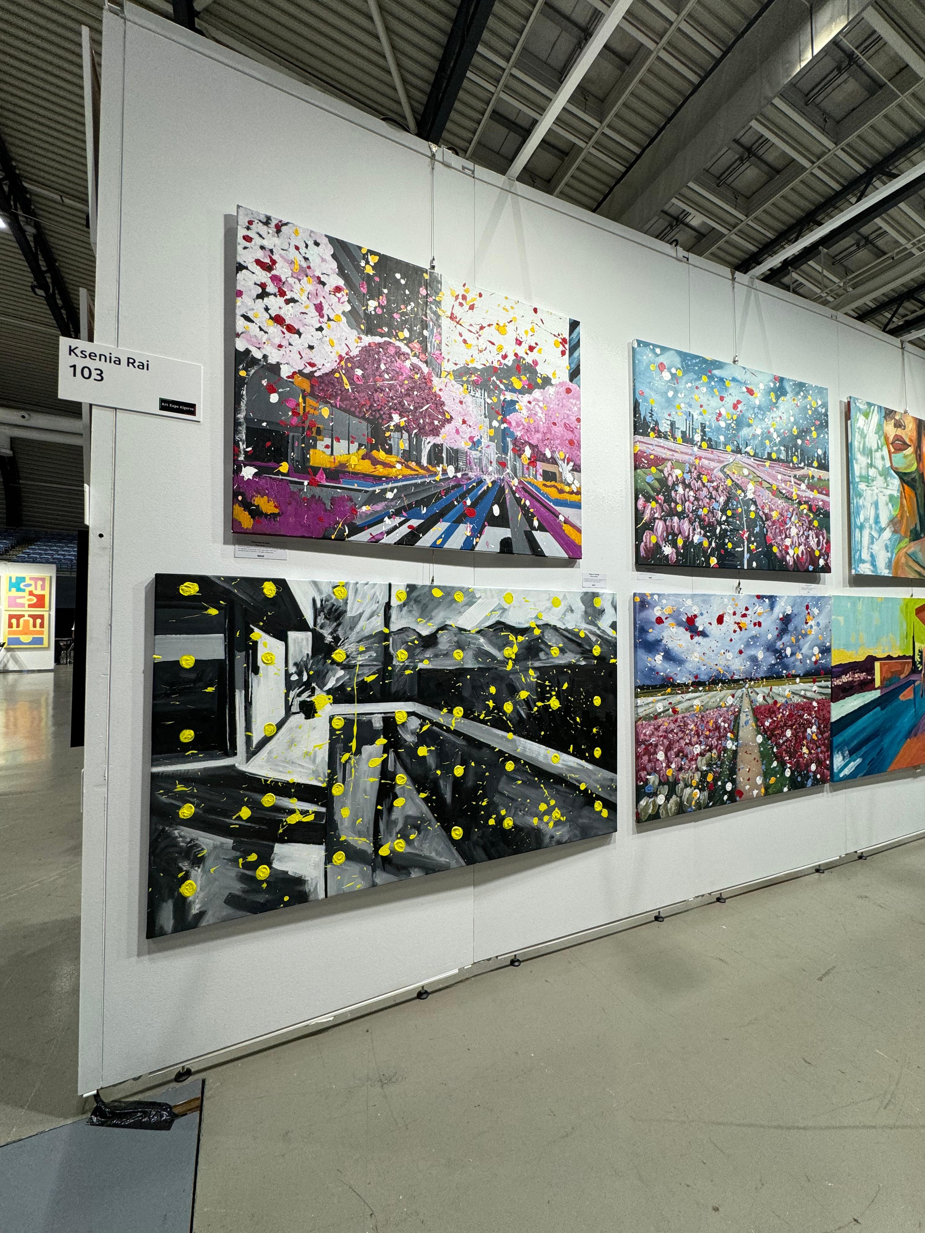 Cette œuvre a été exposée à l'Algarve Art Fair 2025.
expédié en rouleau 

Les réponses les plus authentiques de l'artiste, ses propres œuvres. On y lit, comme dans un livre ouvert, ses réflexions sur l'art, sur les gens, sur leur vie ; on y voit