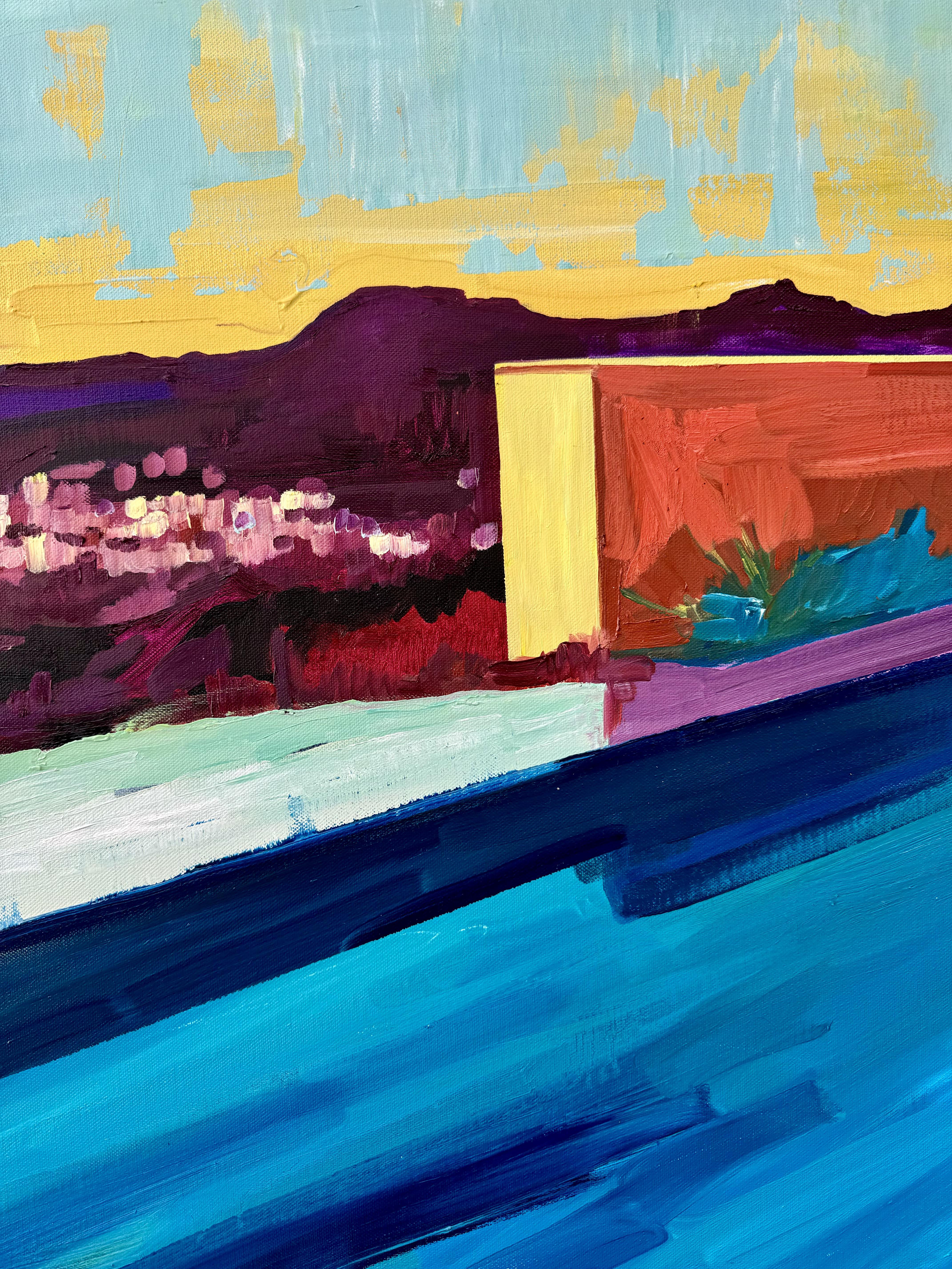 expédié en rouleau 
Cette œuvre a été exposée à la foire d'art Art Expo au Portugal.
Kseniya Rai, une artiste contemporaine dont l'empreinte dans l'art est de plus en plus assurée. Les réponses les plus authentiques de l'artiste, ses propres œuvres.