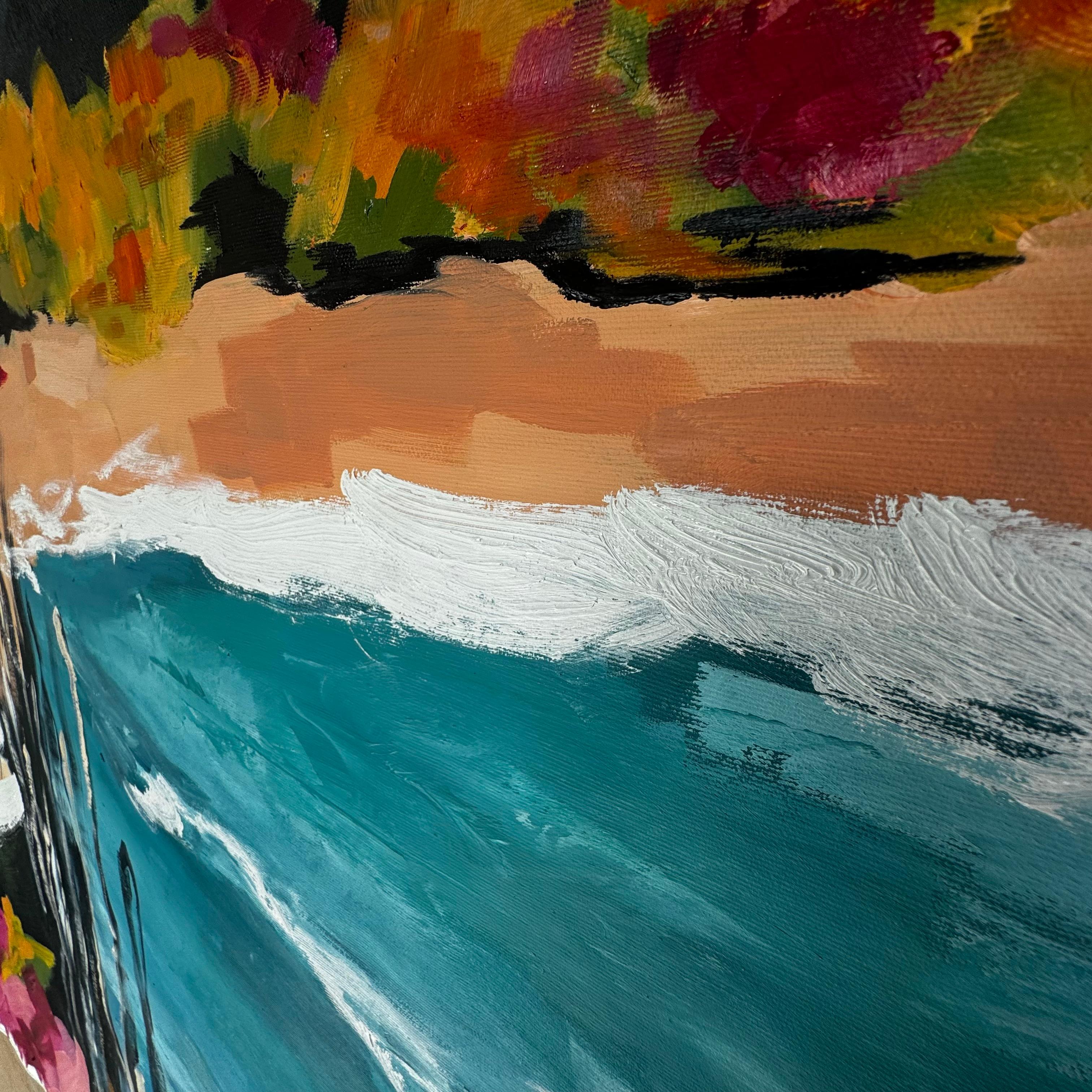 XXL-Landschaft um 5.51 Uhr (Zeitgenössisch), Painting, von Kseniya Rai